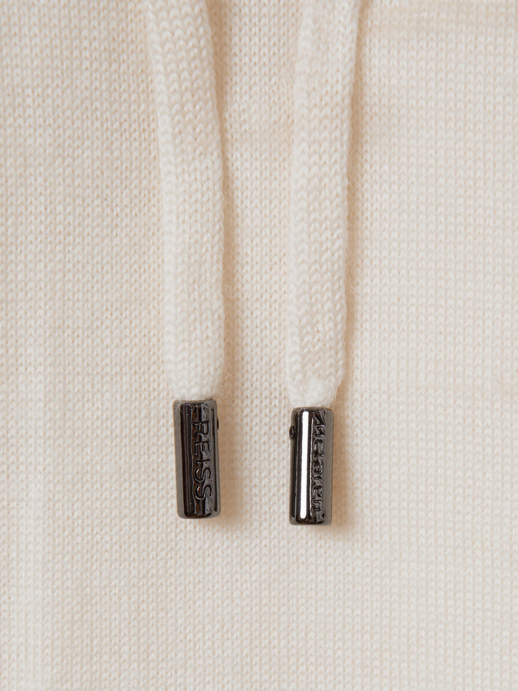 McLaren F1 Merino Wool Hoodie in Bianco - Image 9 of 9