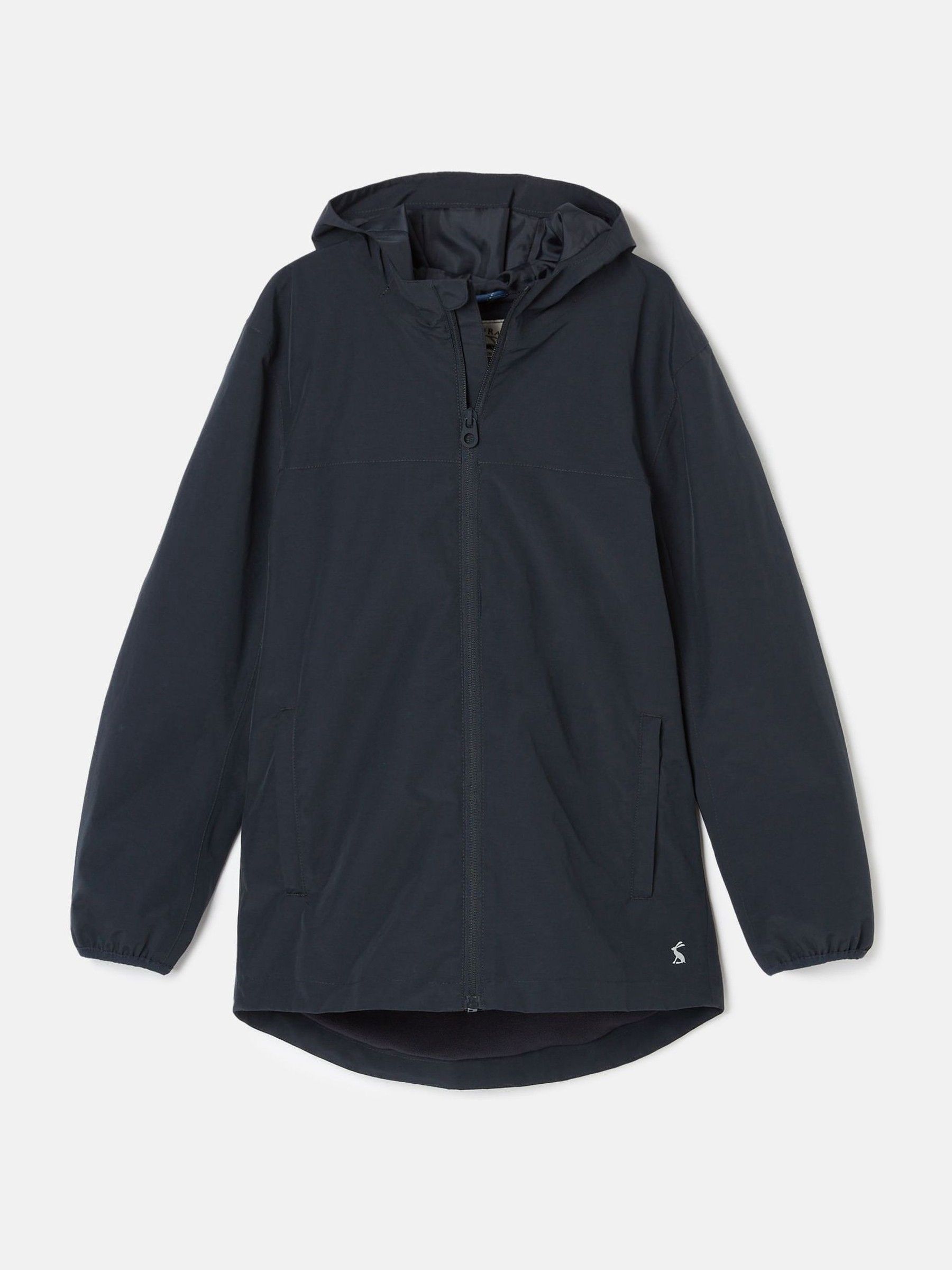Kids' Ayston Navy Blue Waterproof Fleece Lined Raincoat - Image 1 of 5