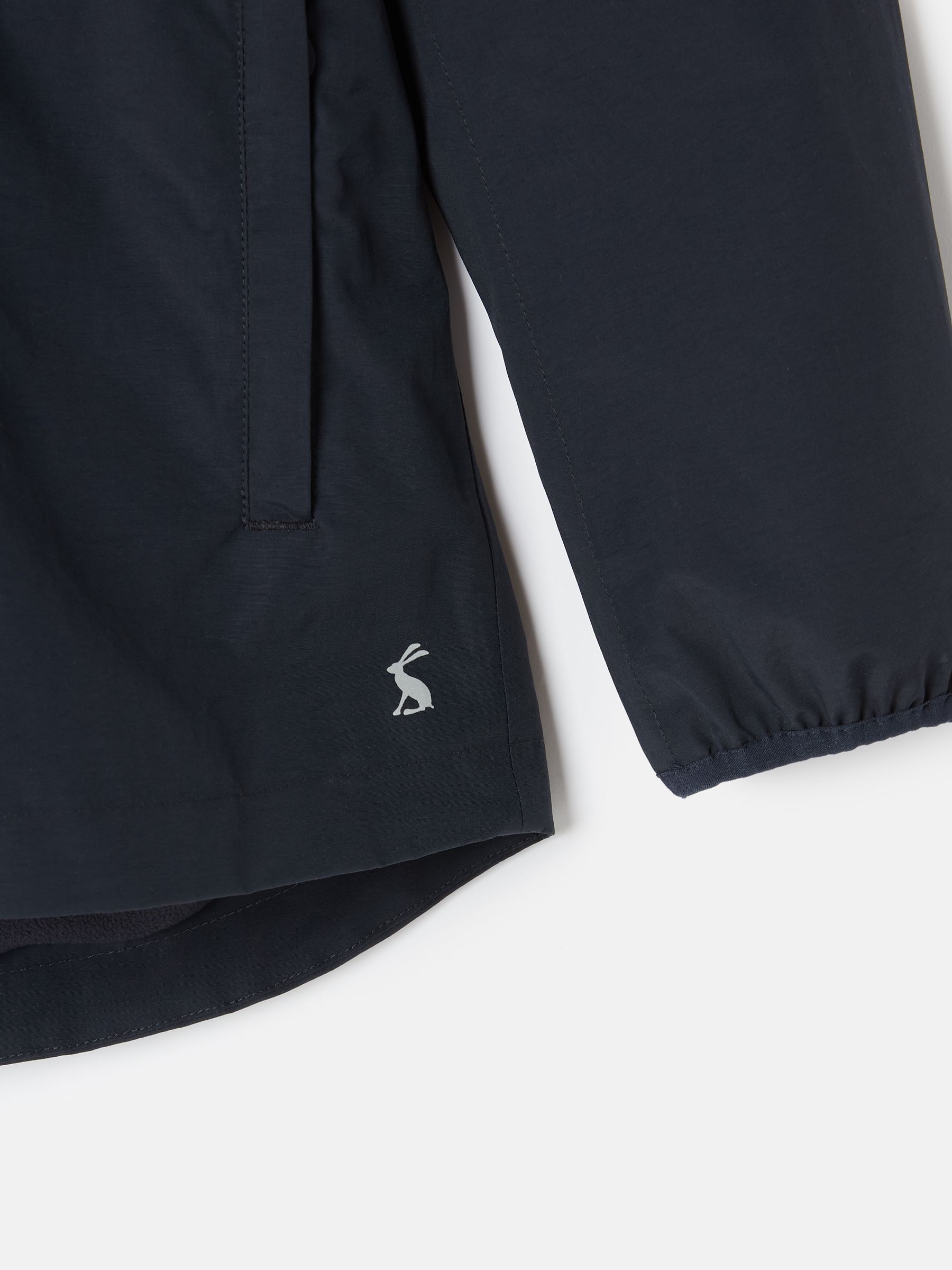Kids' Ayston Navy Blue Waterproof Fleece Lined Raincoat - Image 3 of 5