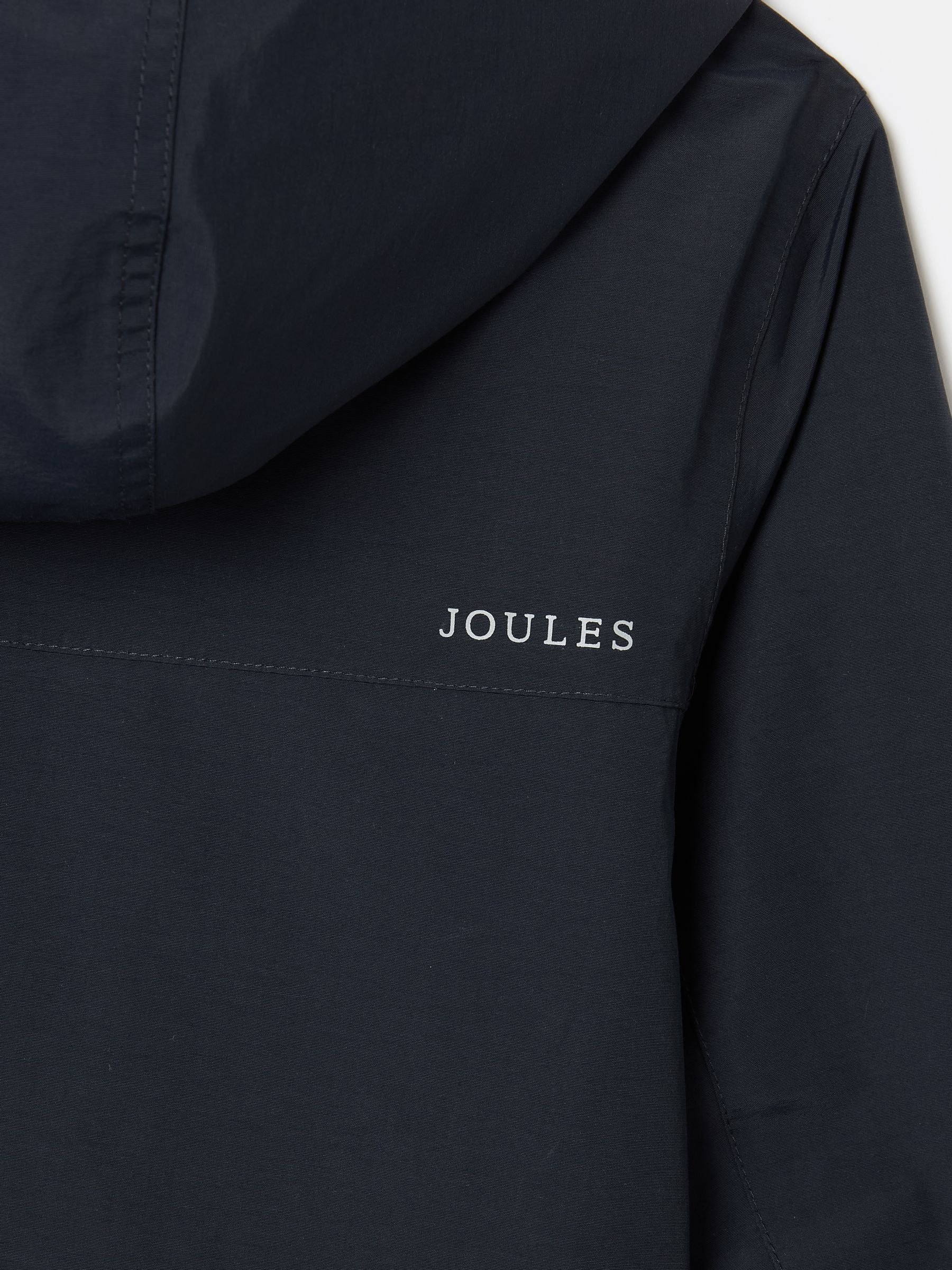 Kids' Ayston Navy Blue Waterproof Fleece Lined Raincoat - Image 5 of 5