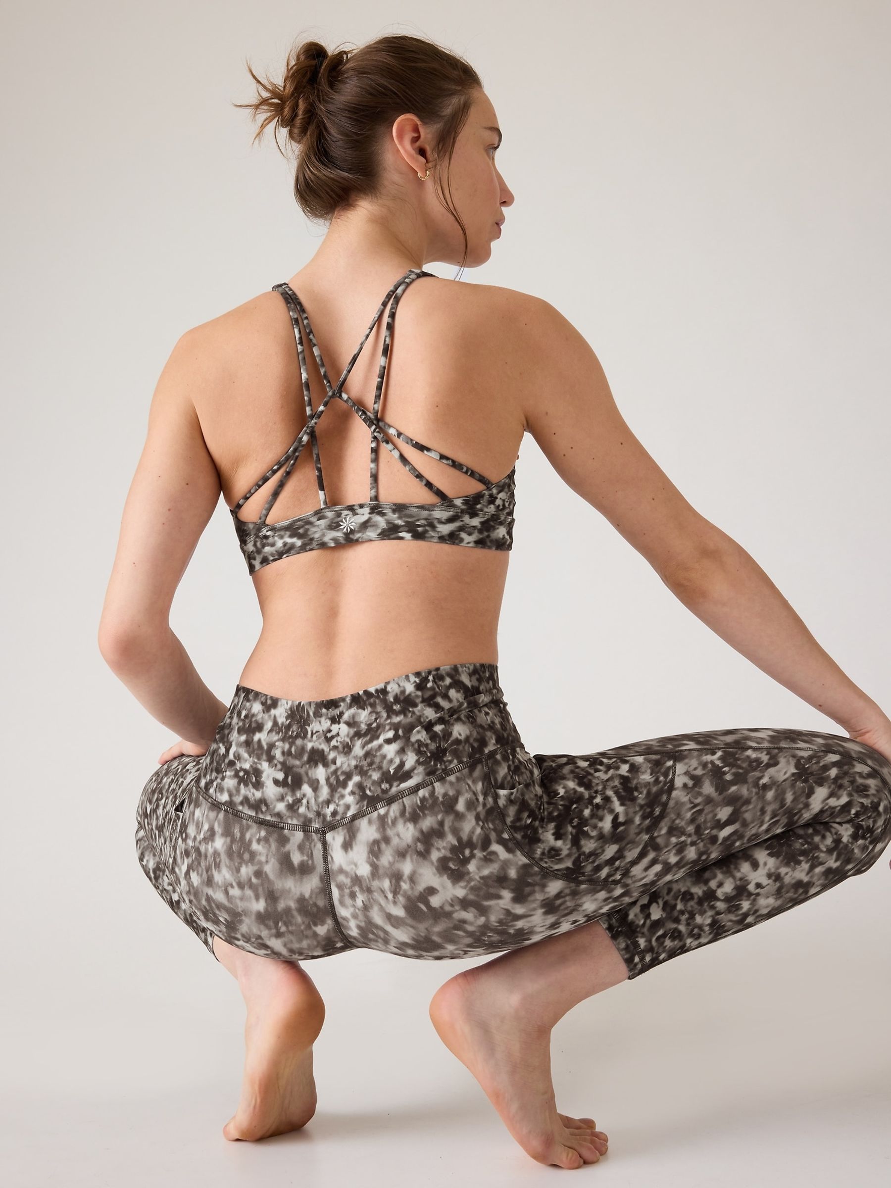Athleta Black A-C Cup Solace Sports Bra - Image 2 of 5