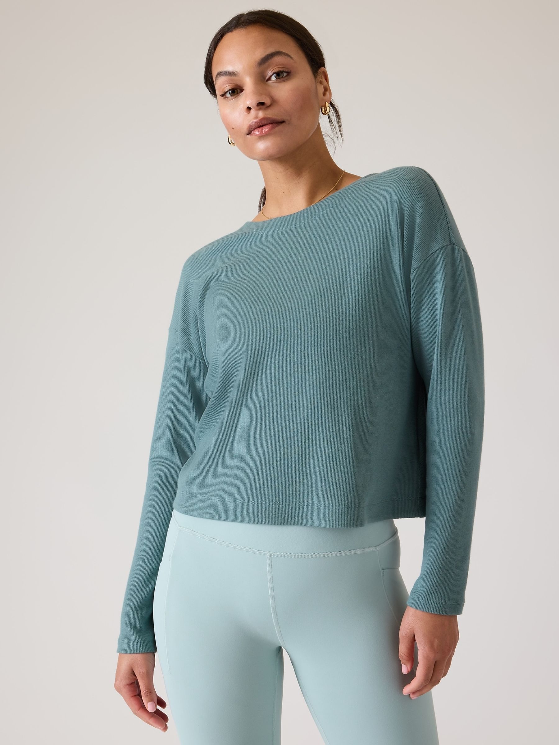 Athleta Green Presence Twist Jumper - Image 1 of 6