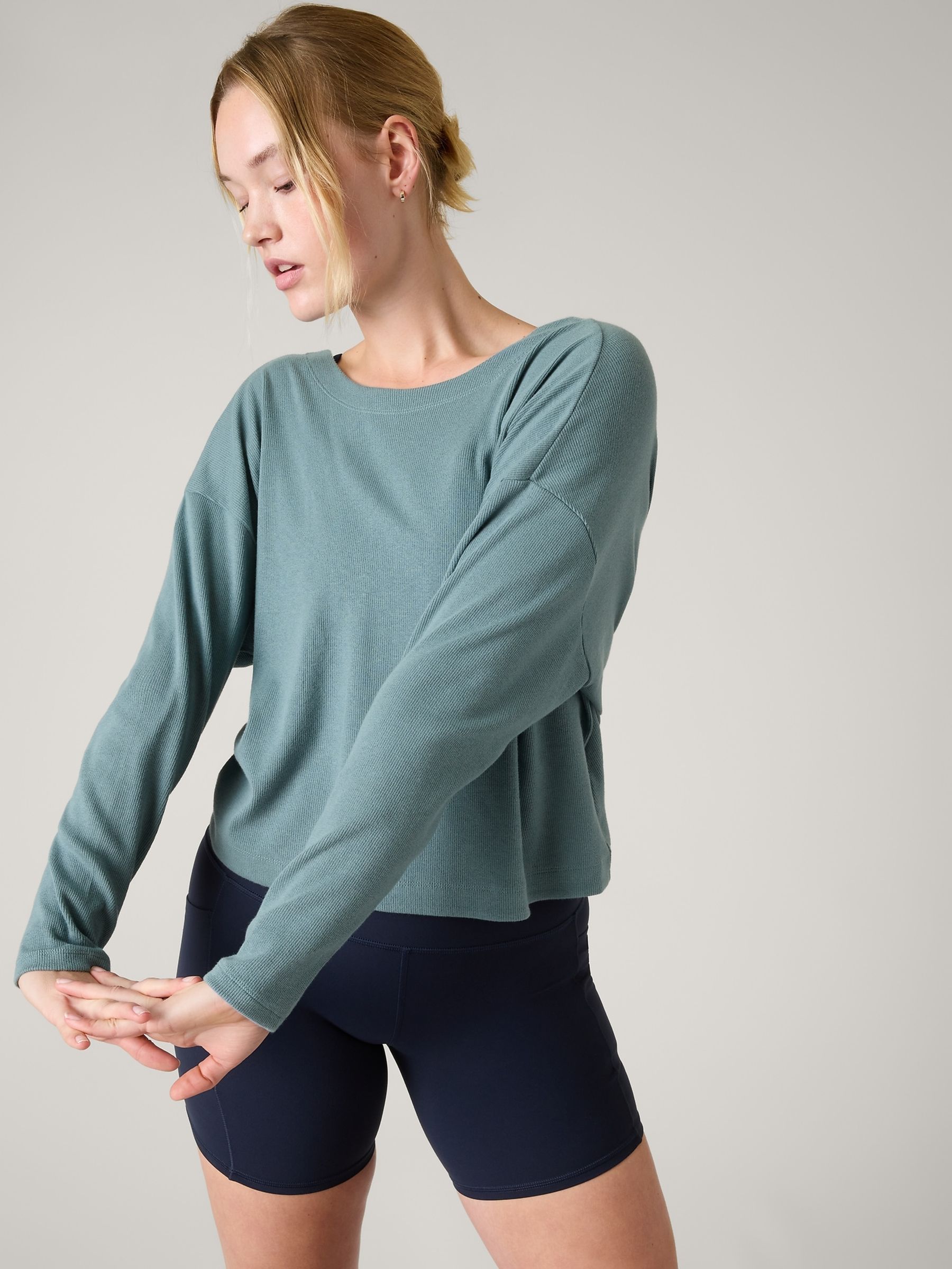 Athleta Green Presence Twist Jumper - Image 5 of 6