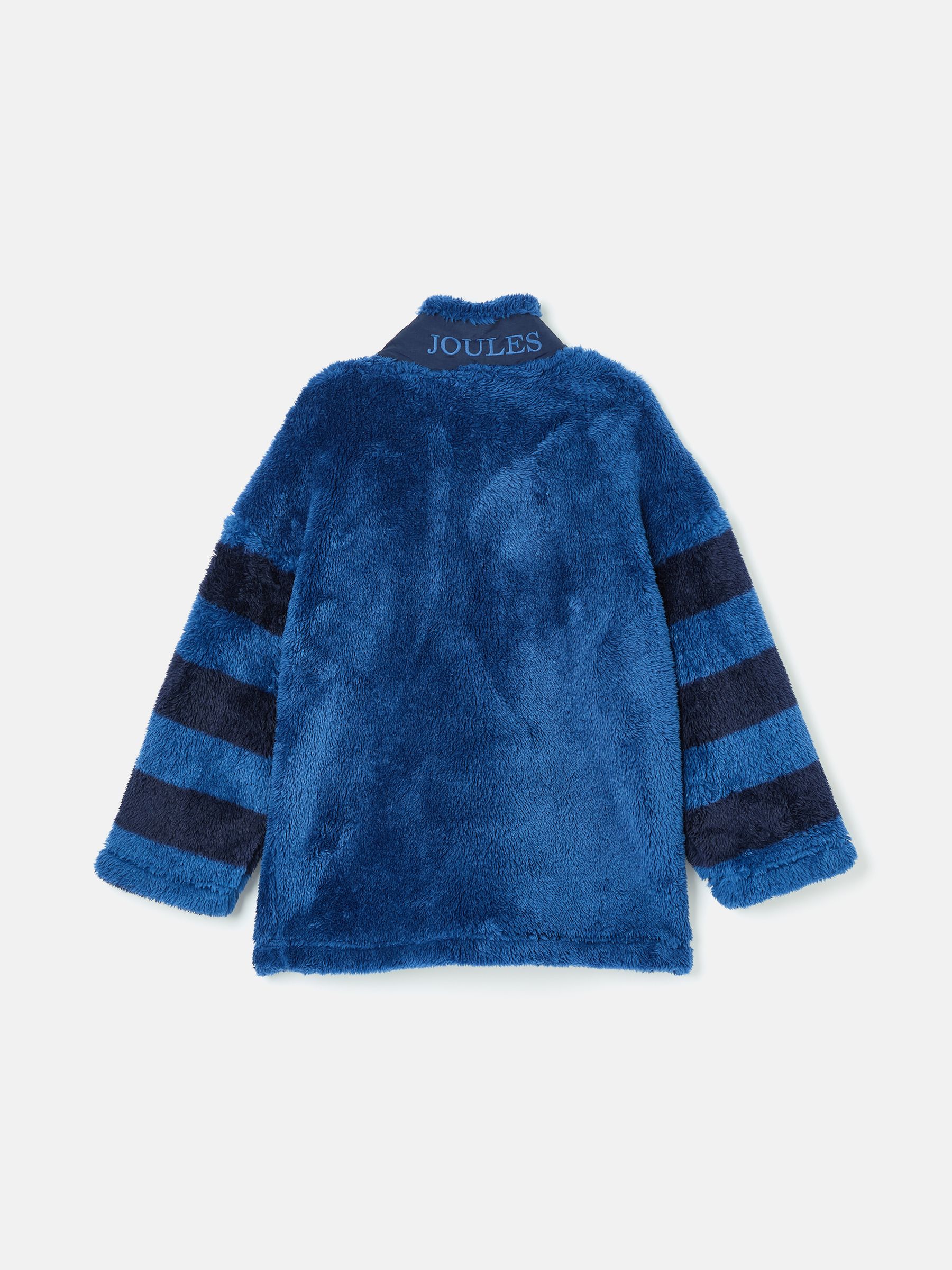 Boys' Always Cosy Blue Half Zip Borg Fleece - Image 2 of 5