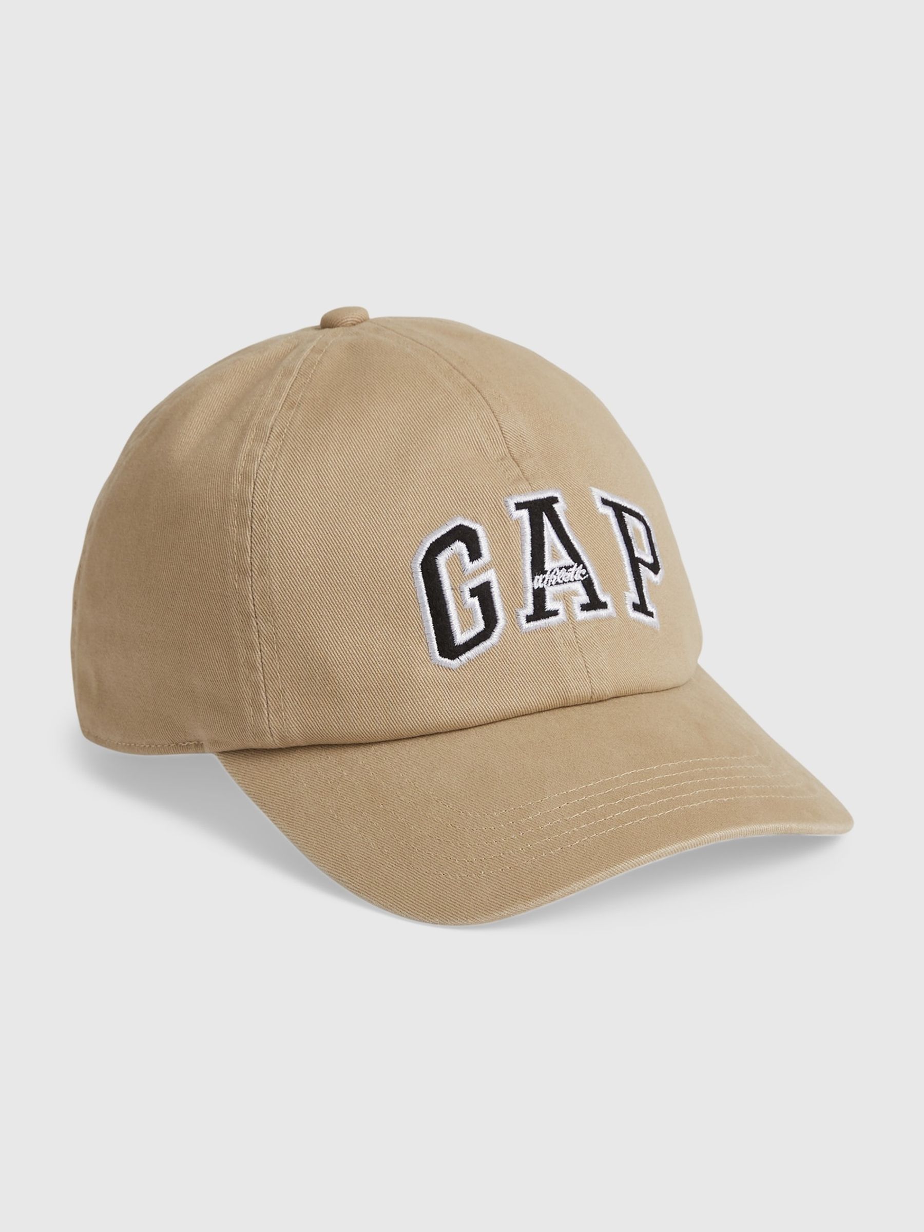 Beige Adult Logo Baseball Hat - Image 1 of 1