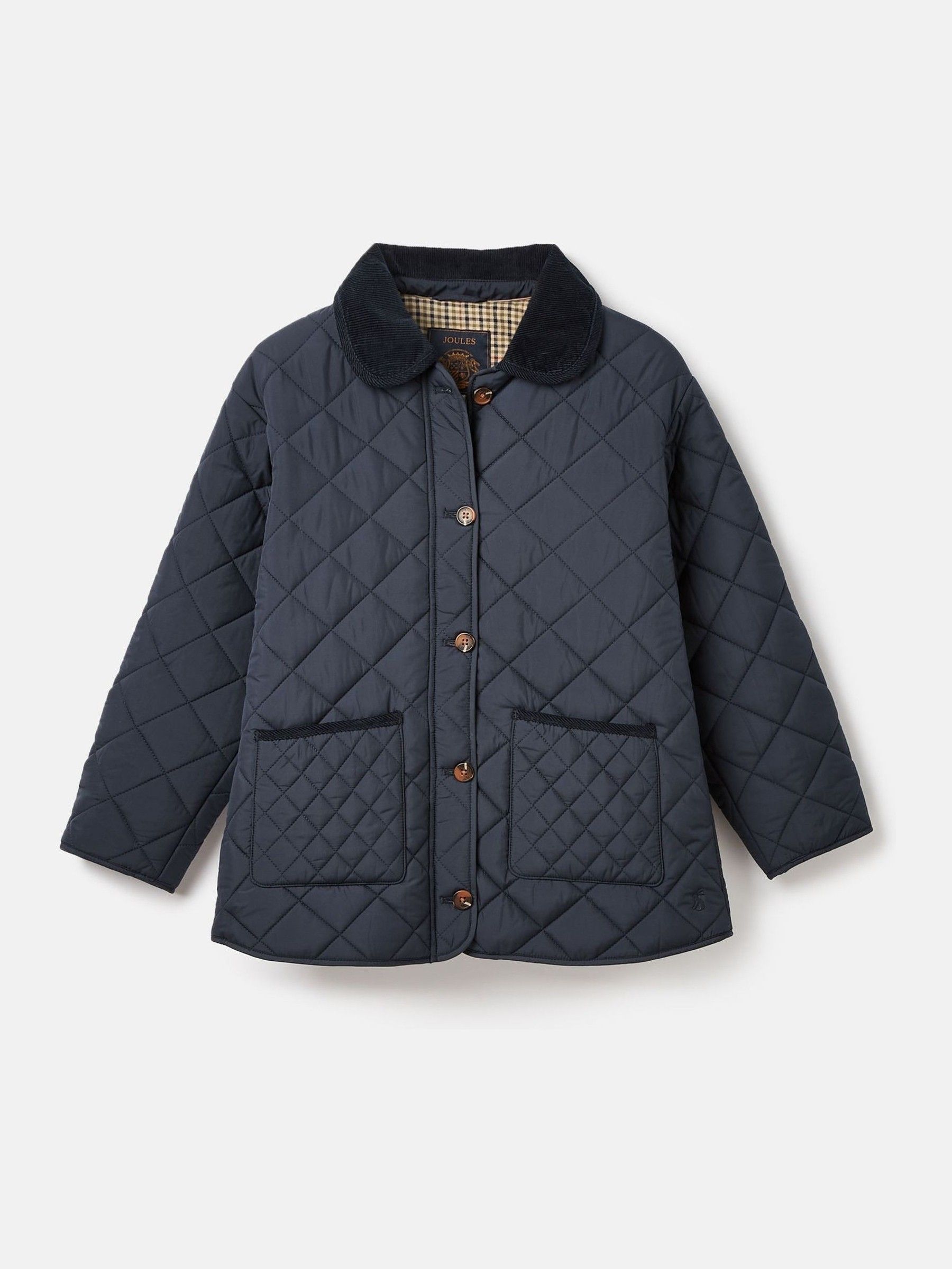 Kids' Mayberry Navy Blue Quilted Jacket - Image 1 of 4