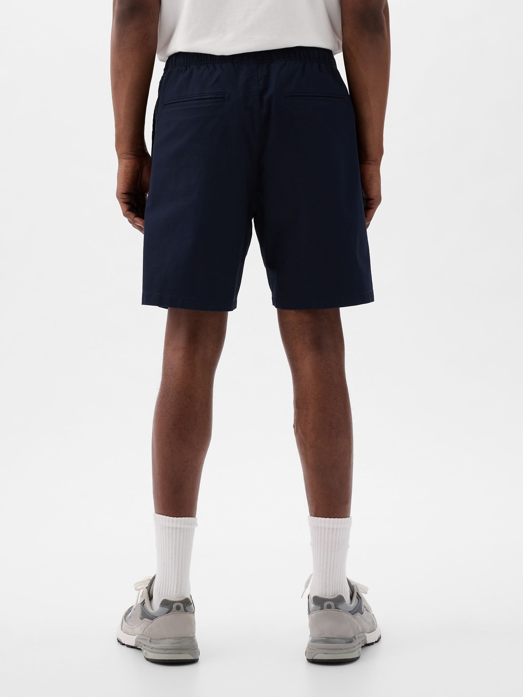 Navy Blue Short Length 4' Chino Shorts - Image 2 of 5