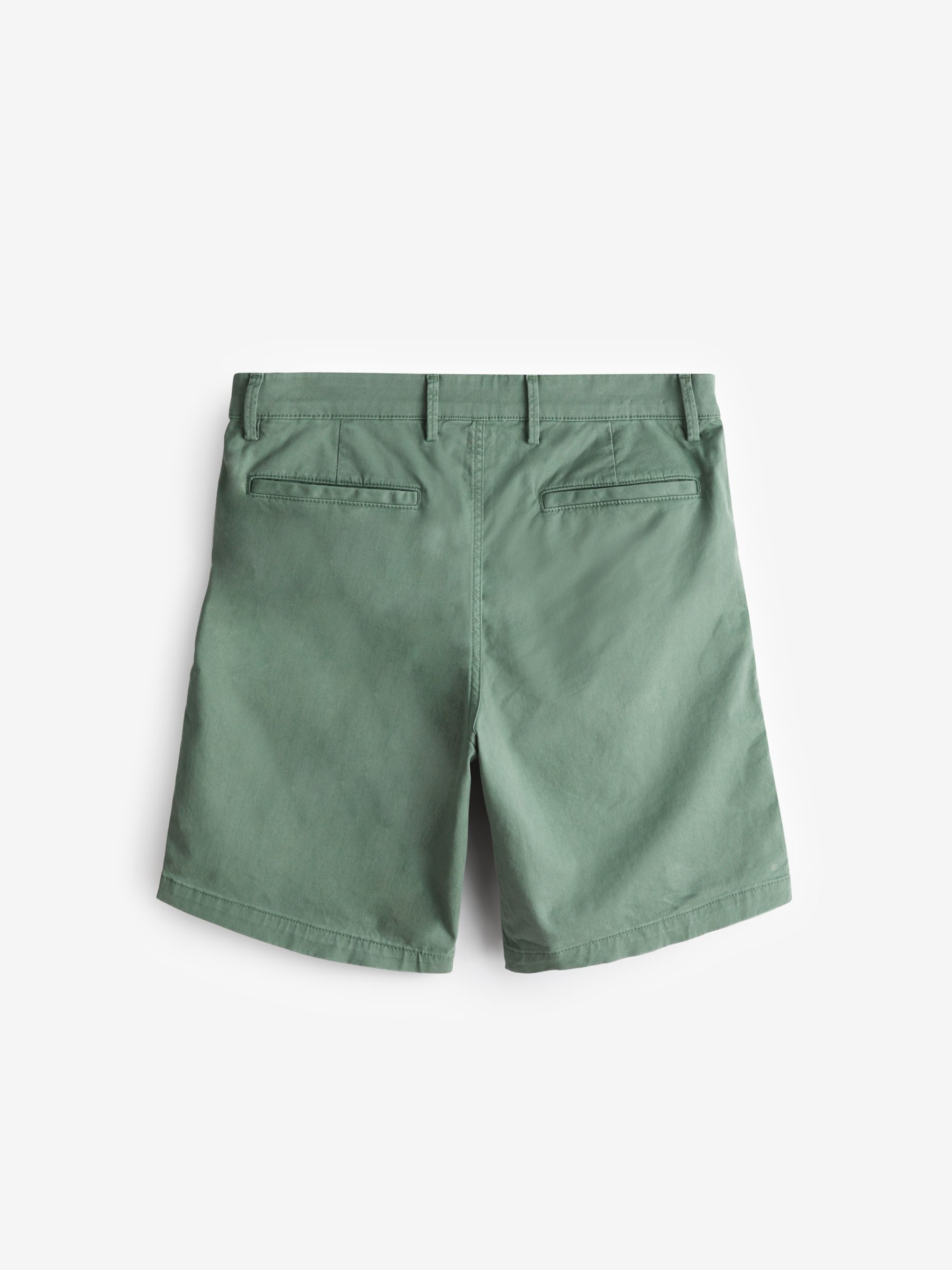 Green 9" Chino Shorts - Image 2 of 3