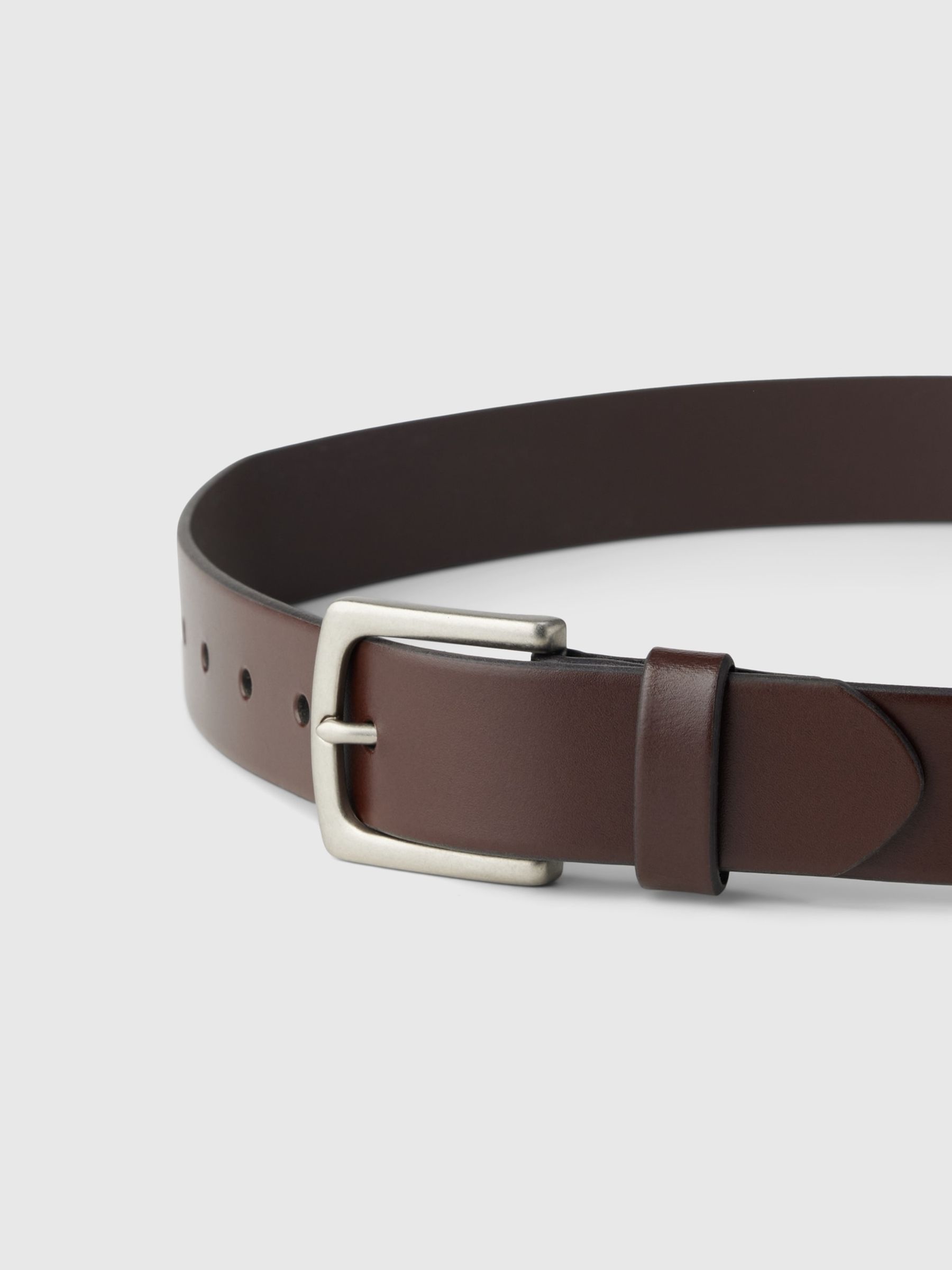 Brown Leather Belt - Image 2 of 3