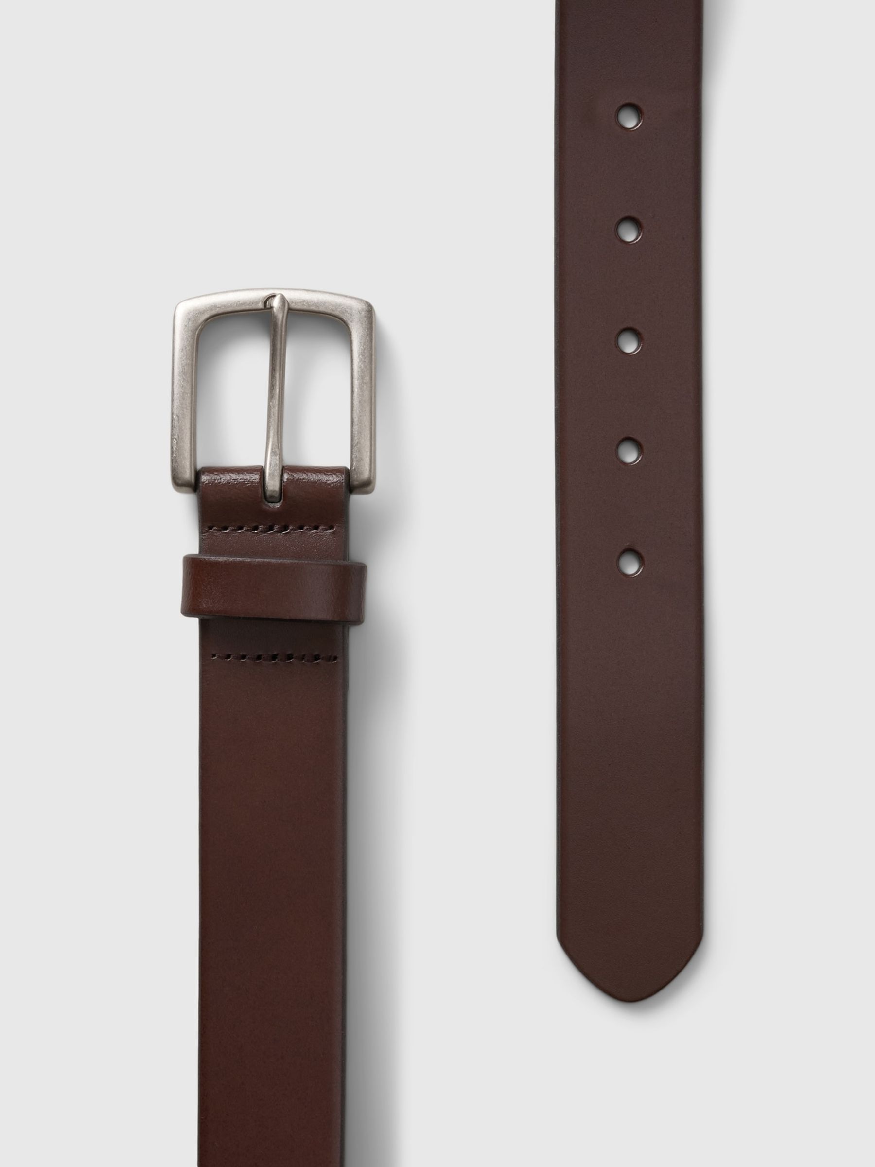 Brown Leather Belt - Image 3 of 3