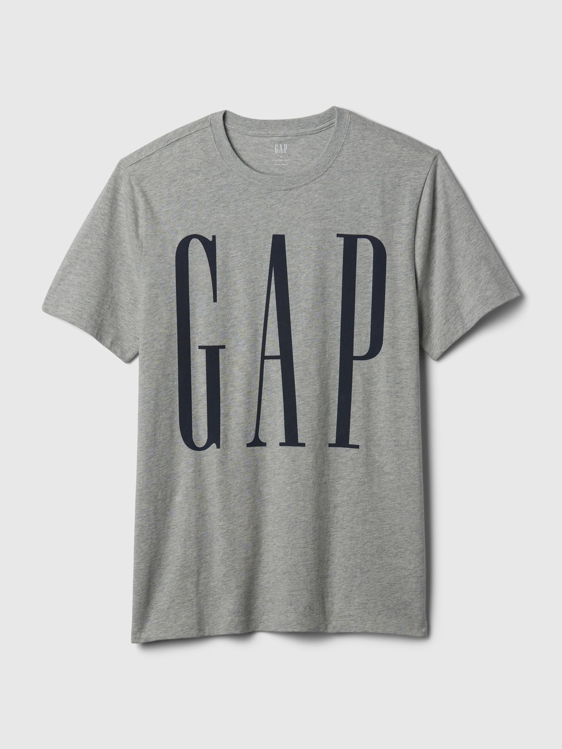 Grey Everyday Logo 100% Cotton Crew Neck Short Sleeve T-Shirt - Image 5 of 5