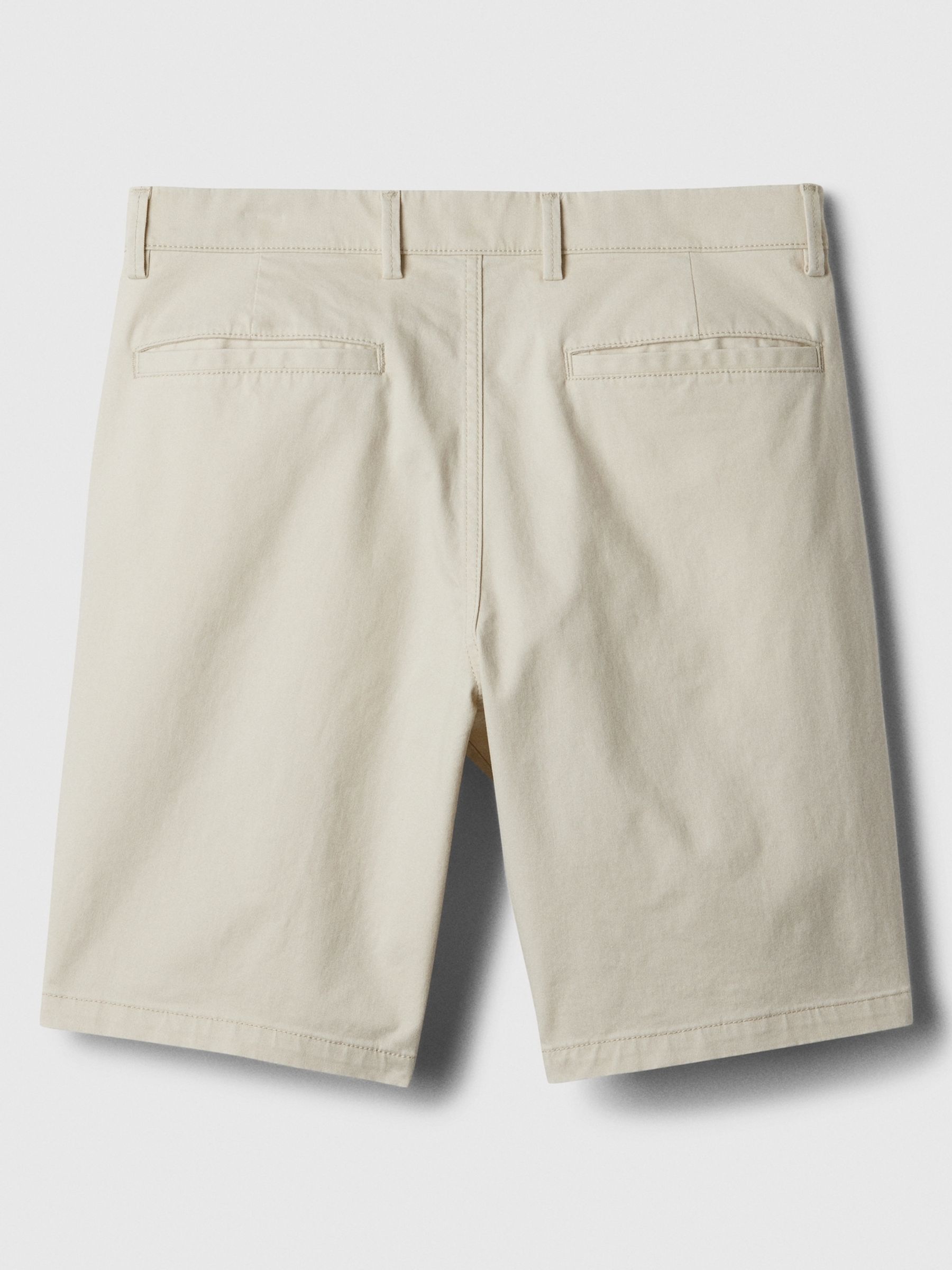 Cream Long Length 9' Chino Shorts - Image 4 of 4