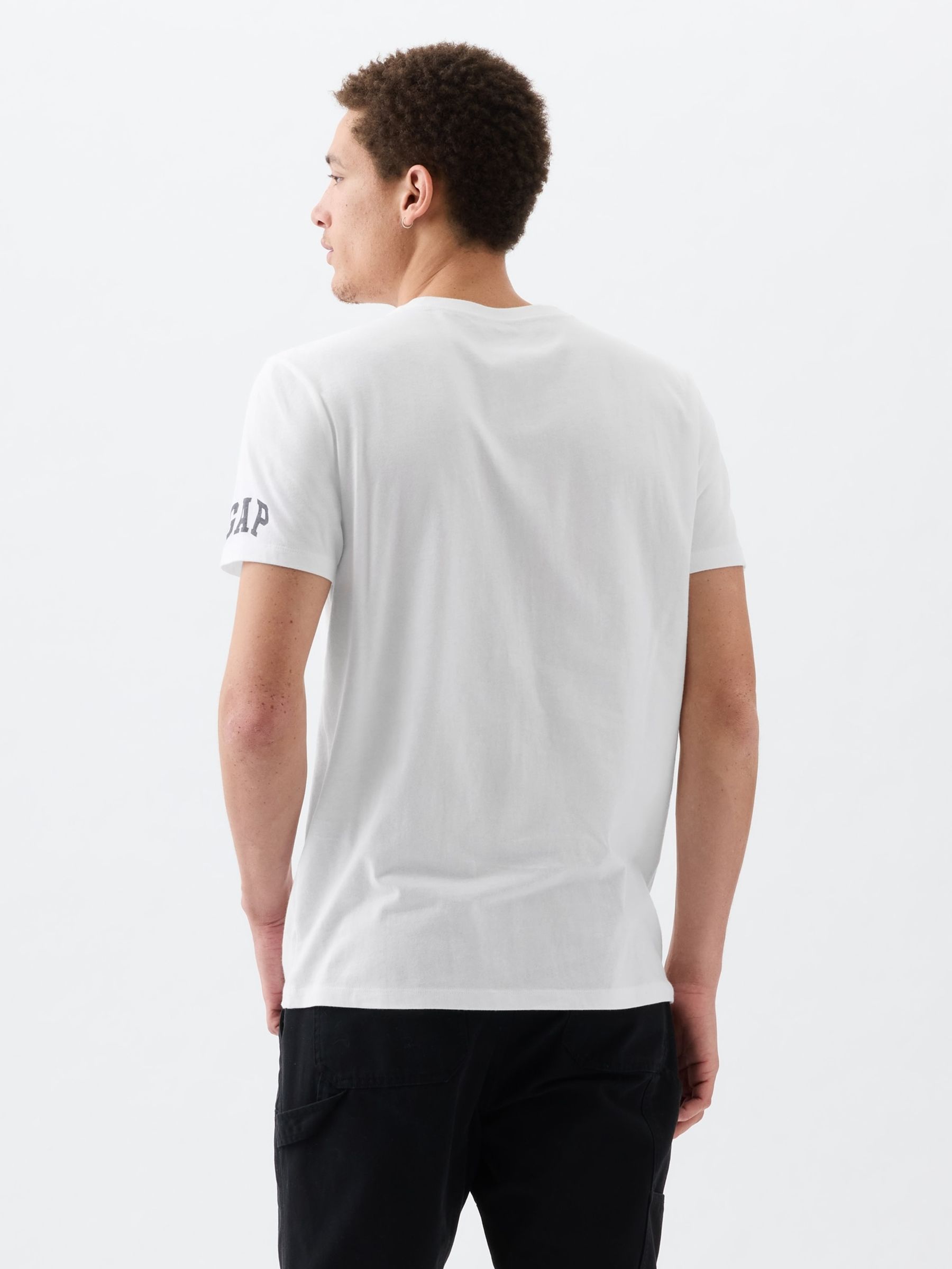 White Disney Dad Graphic Short Sleeve T-Shirt - Image 2 of 4