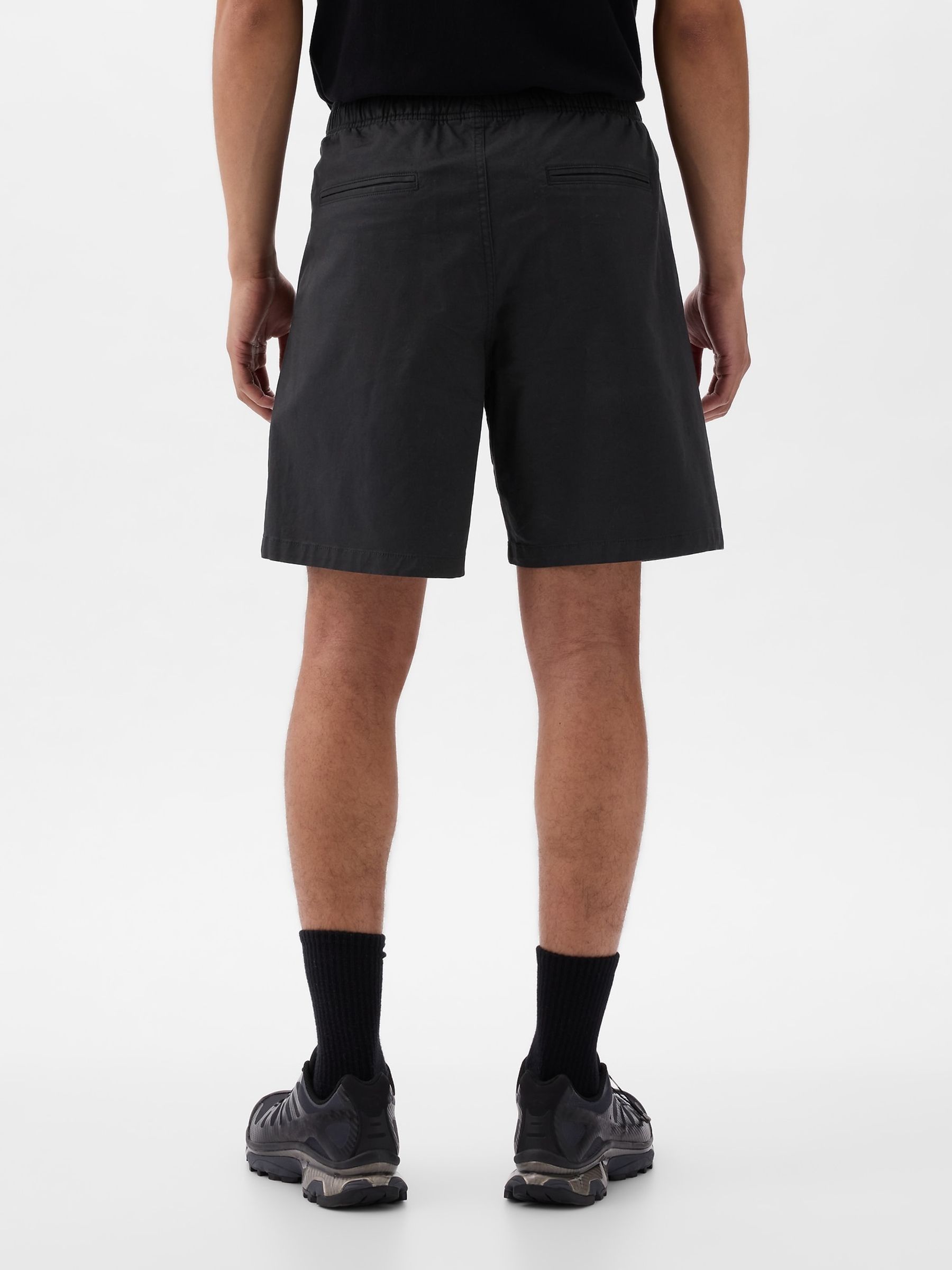 Black Short Length 4' Chino Shorts - Image 2 of 5