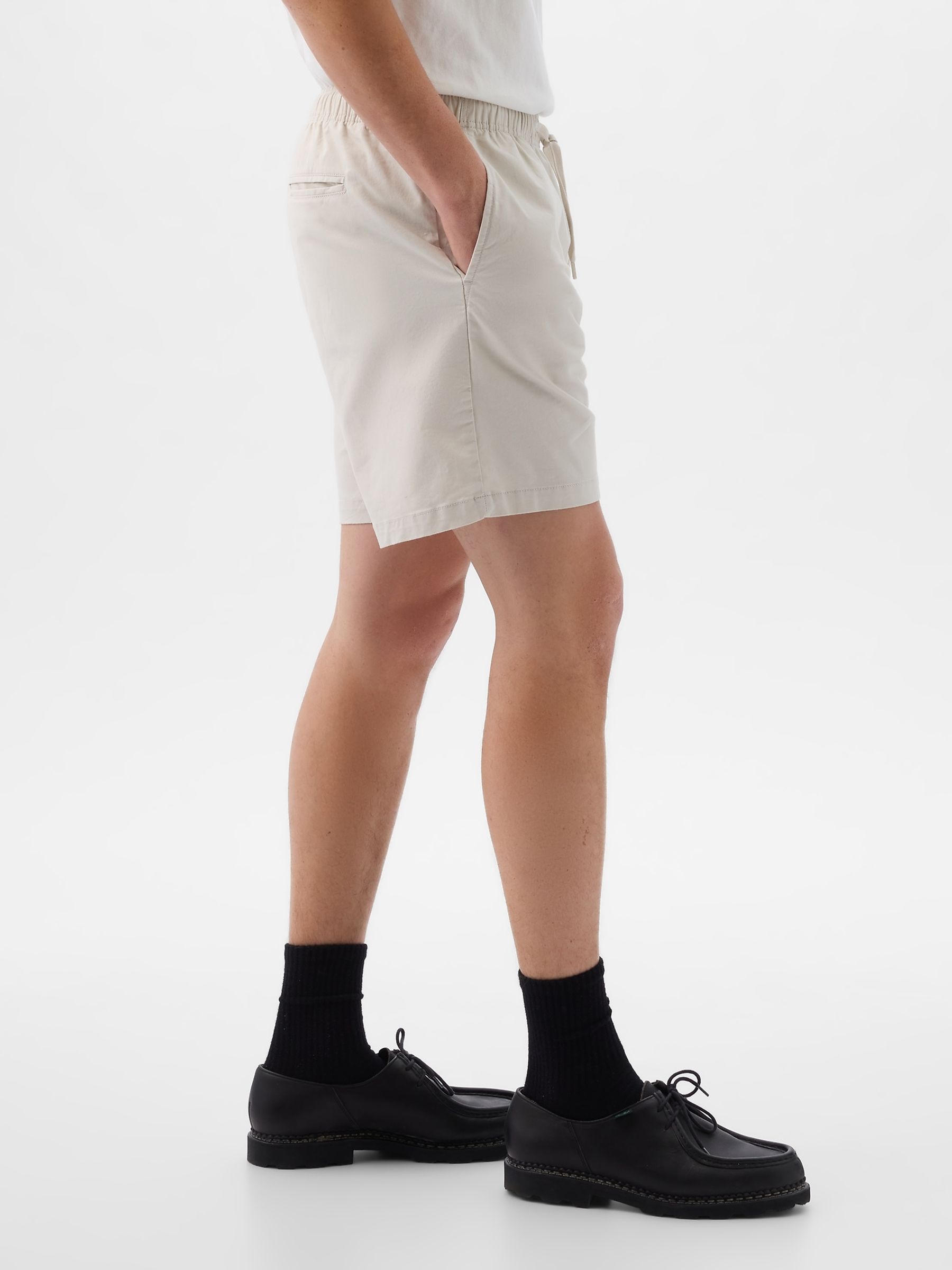 Neutral Short Length 4' Chino Shorts - Image 3 of 6