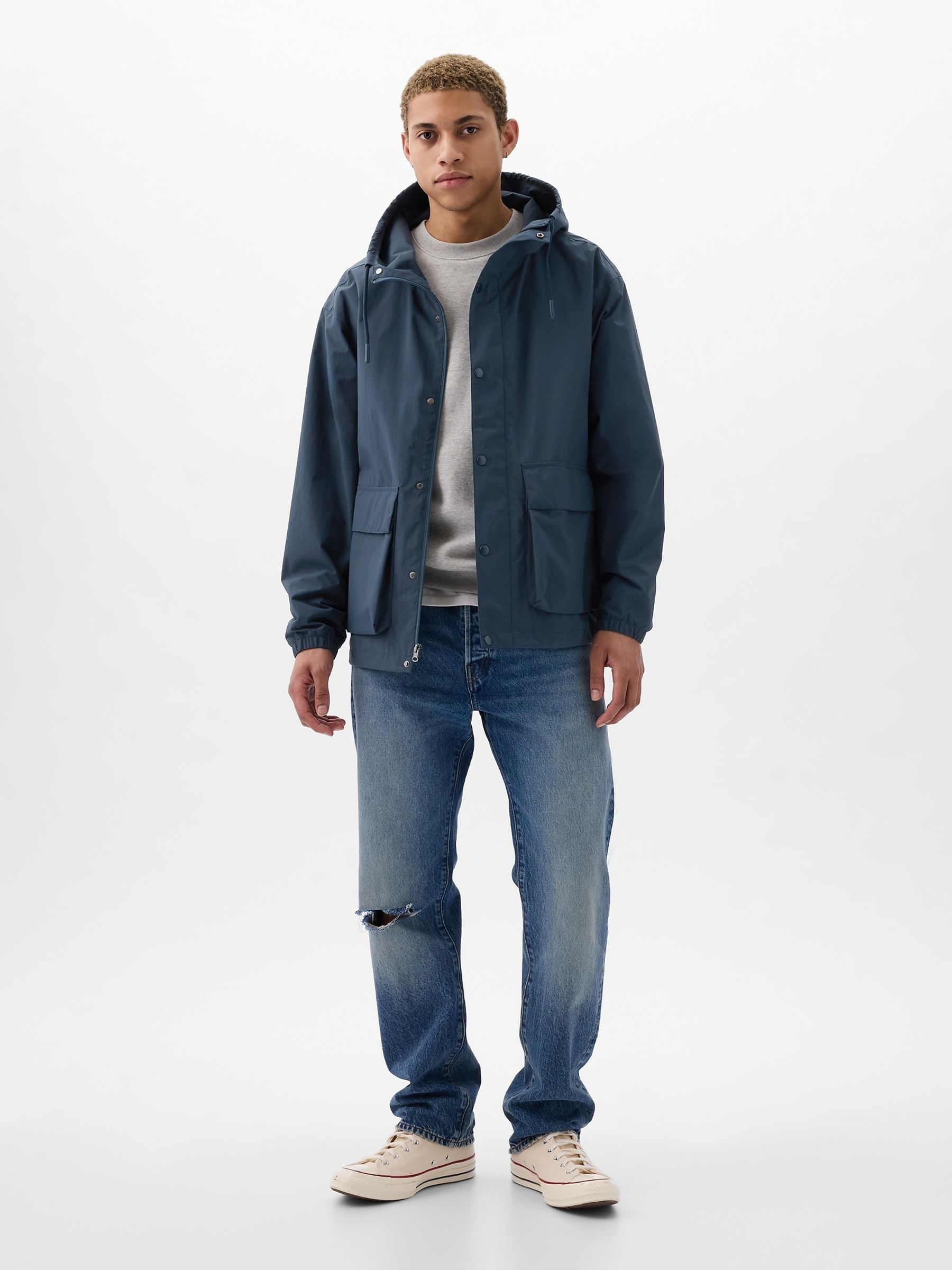 Blue Anorak Jacket - Image 3 of 5