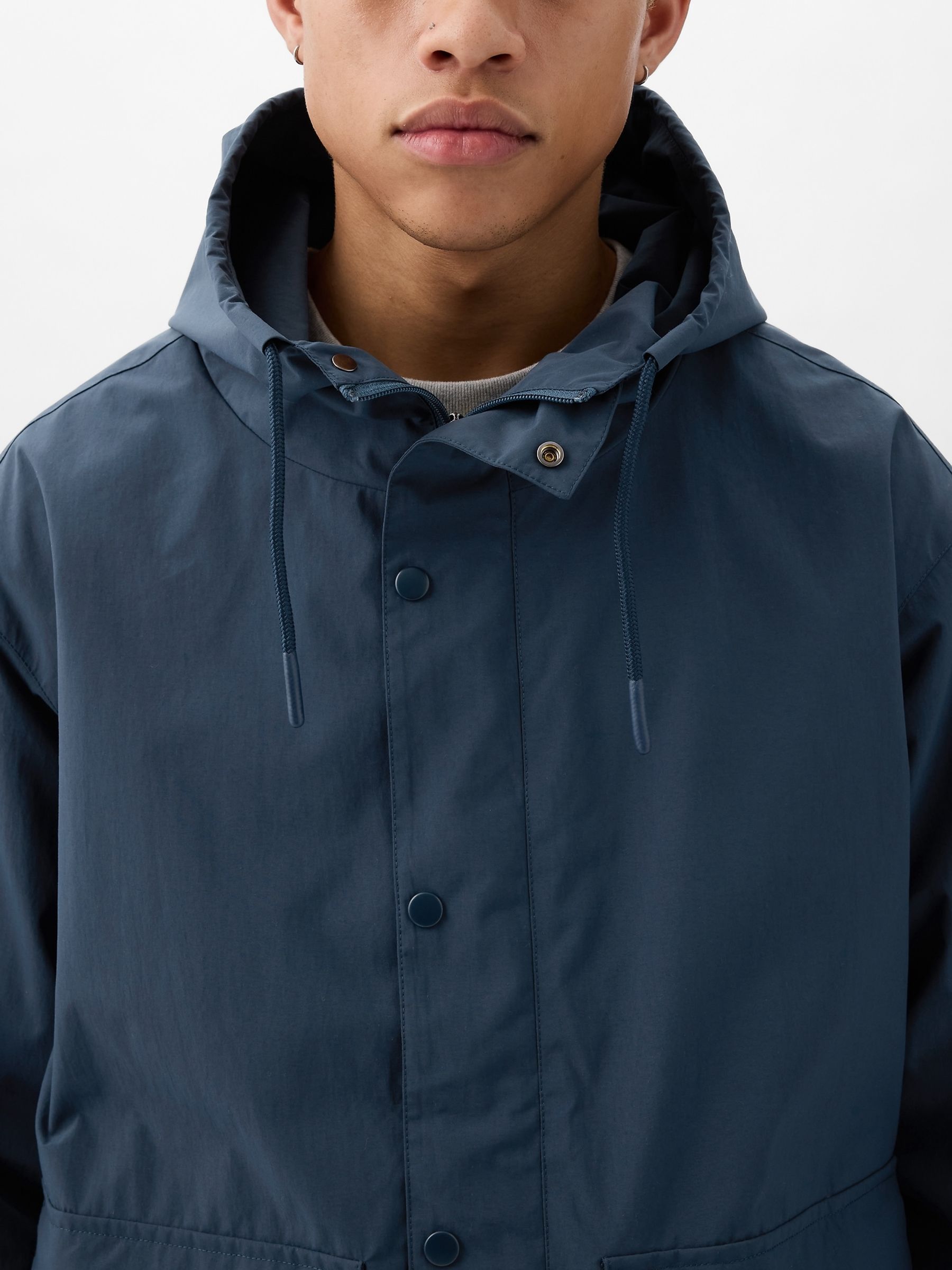 Blue Anorak Jacket - Image 4 of 5