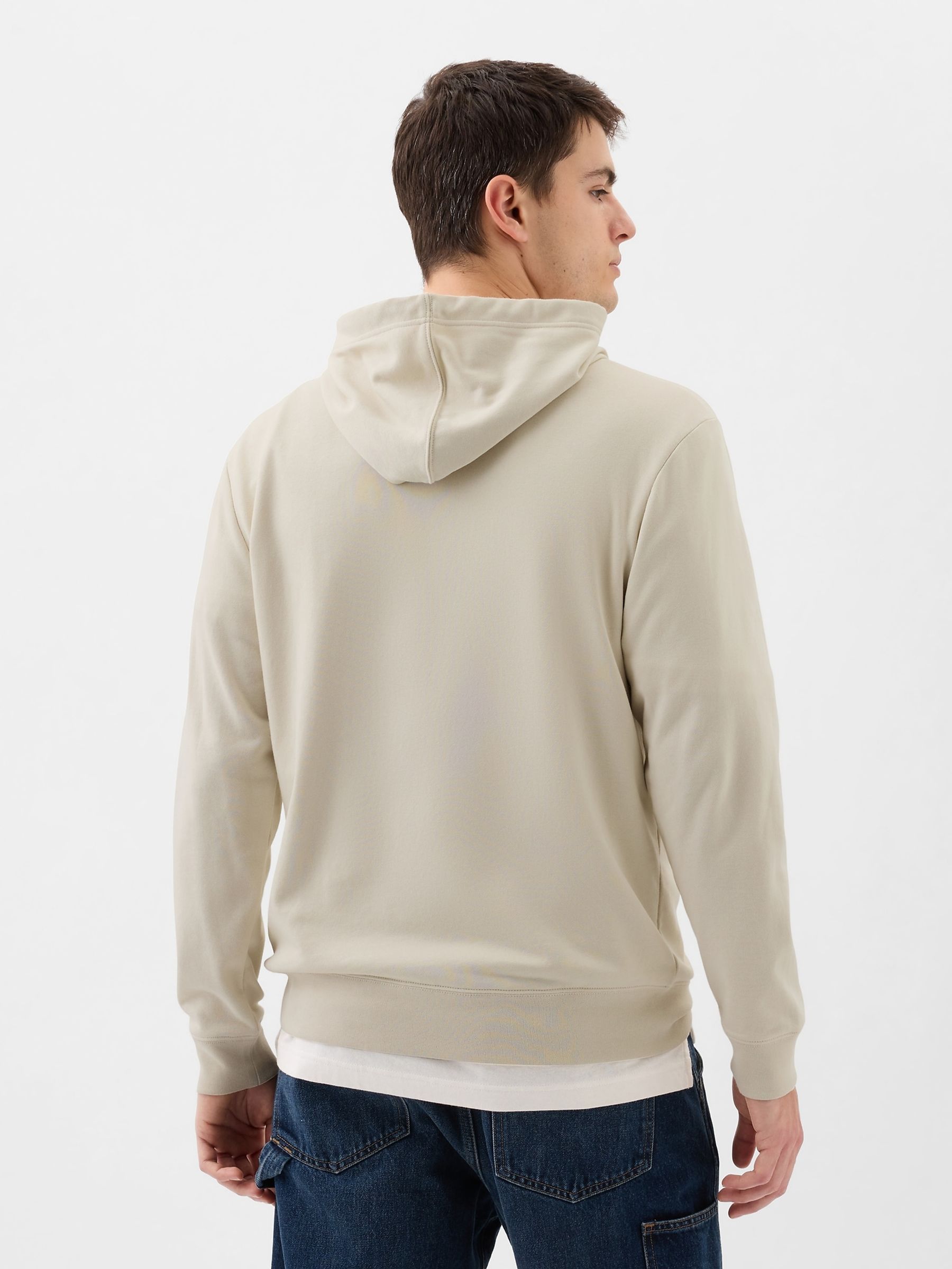 Cream Logo Hoodie - Image 2 of 5