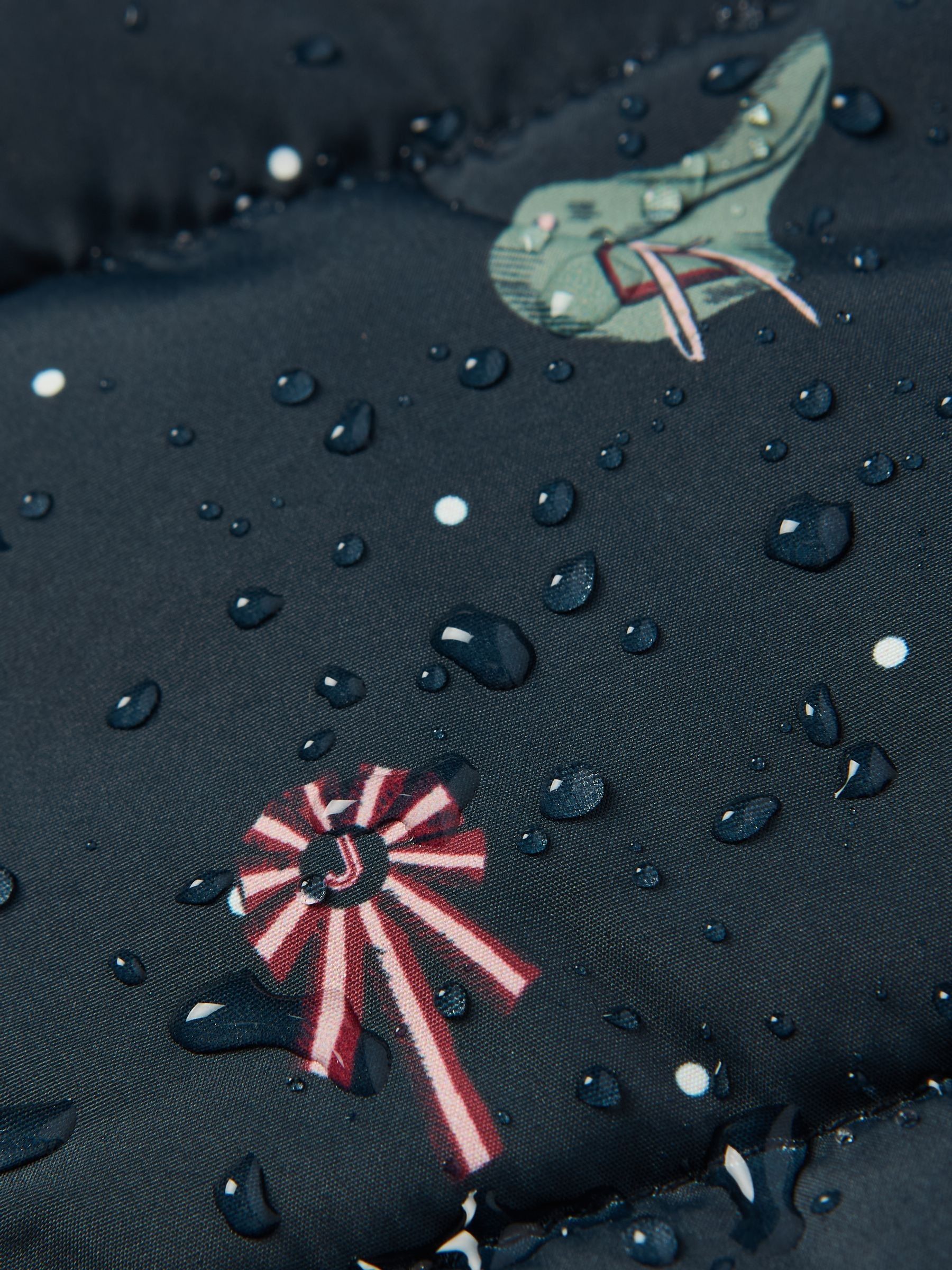 Kids' Atwell Navy Blue Showerproof Reversible Gilet - Image 5 of 5