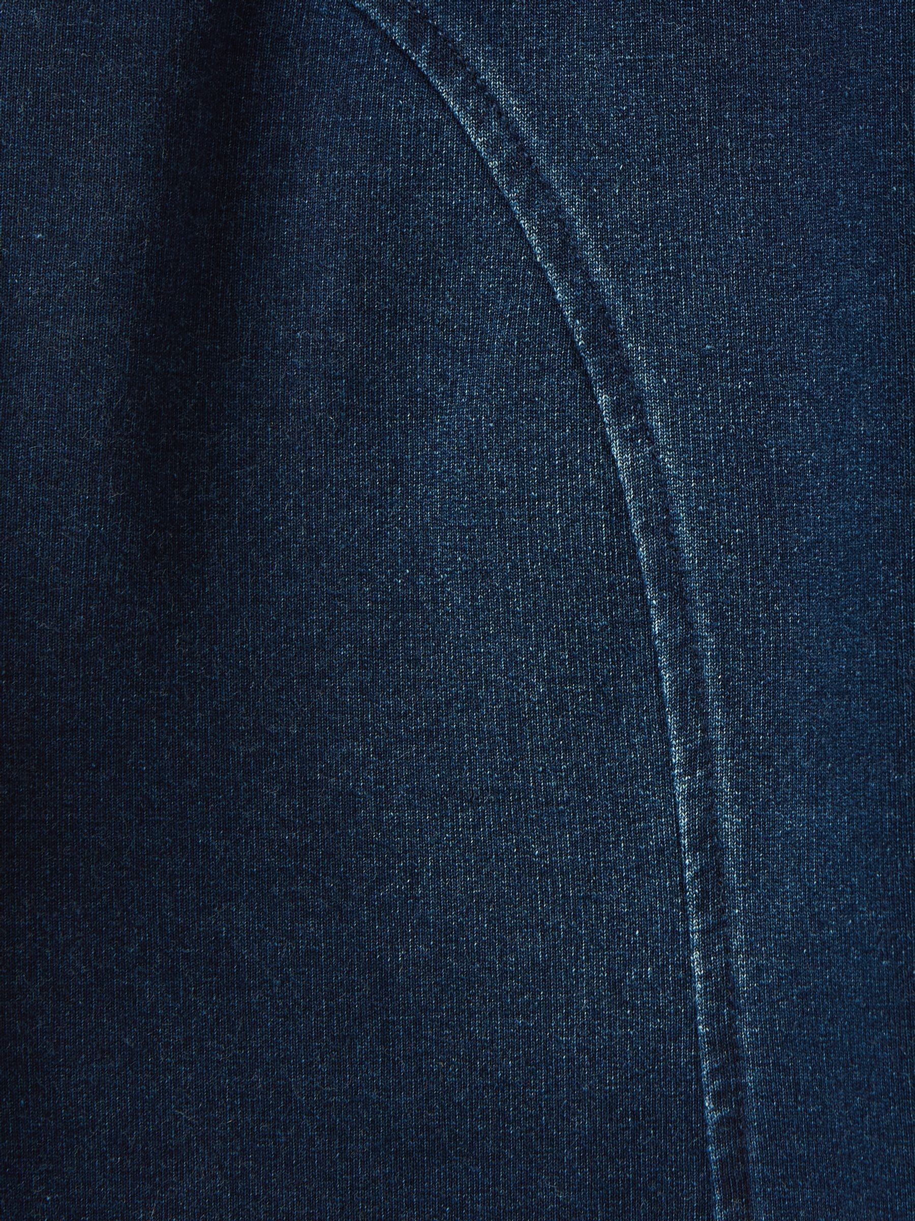 Girls' Trot Denim Dark Wash Jersey Denim Jodphur-Style Leggings - Image 3 of 4