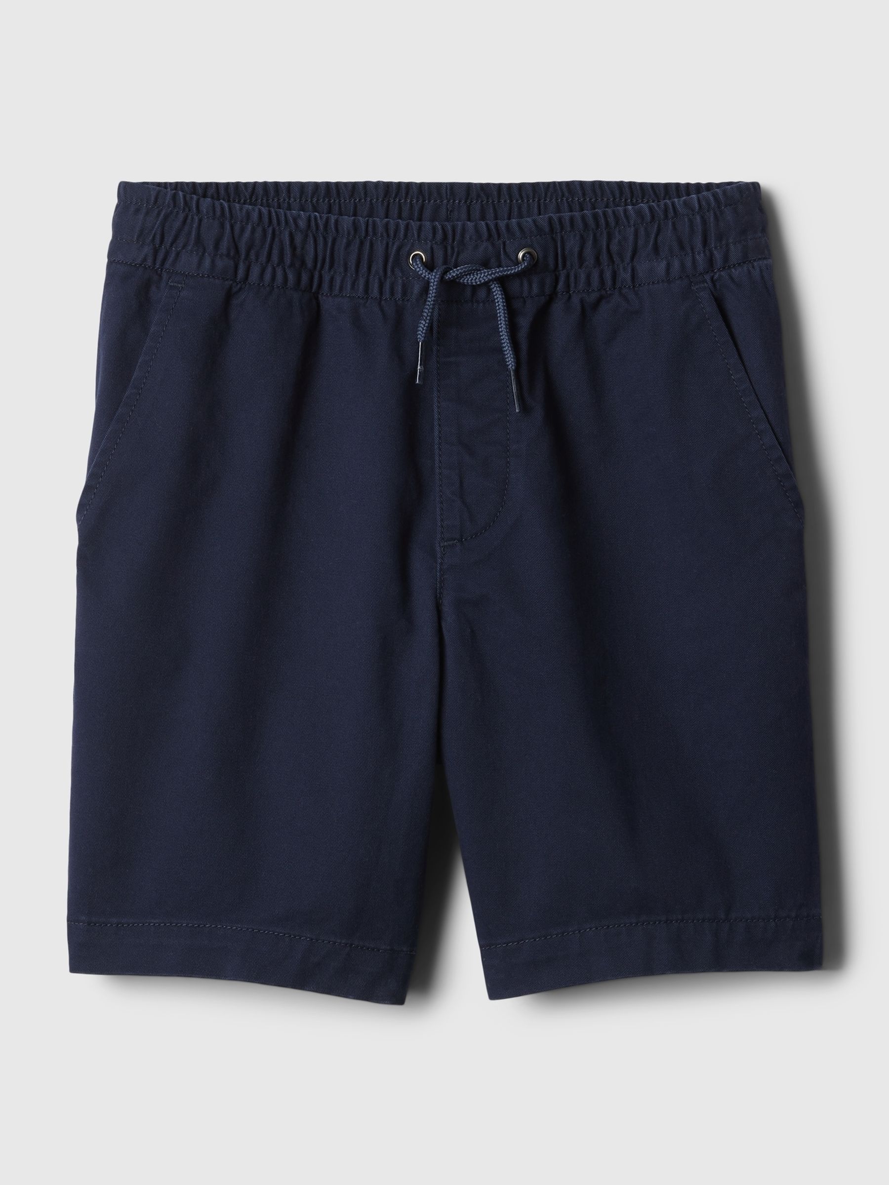 Navy Blue Cotton Twill Easy Pull On Short (4-13yrs) - Image 4 of 4