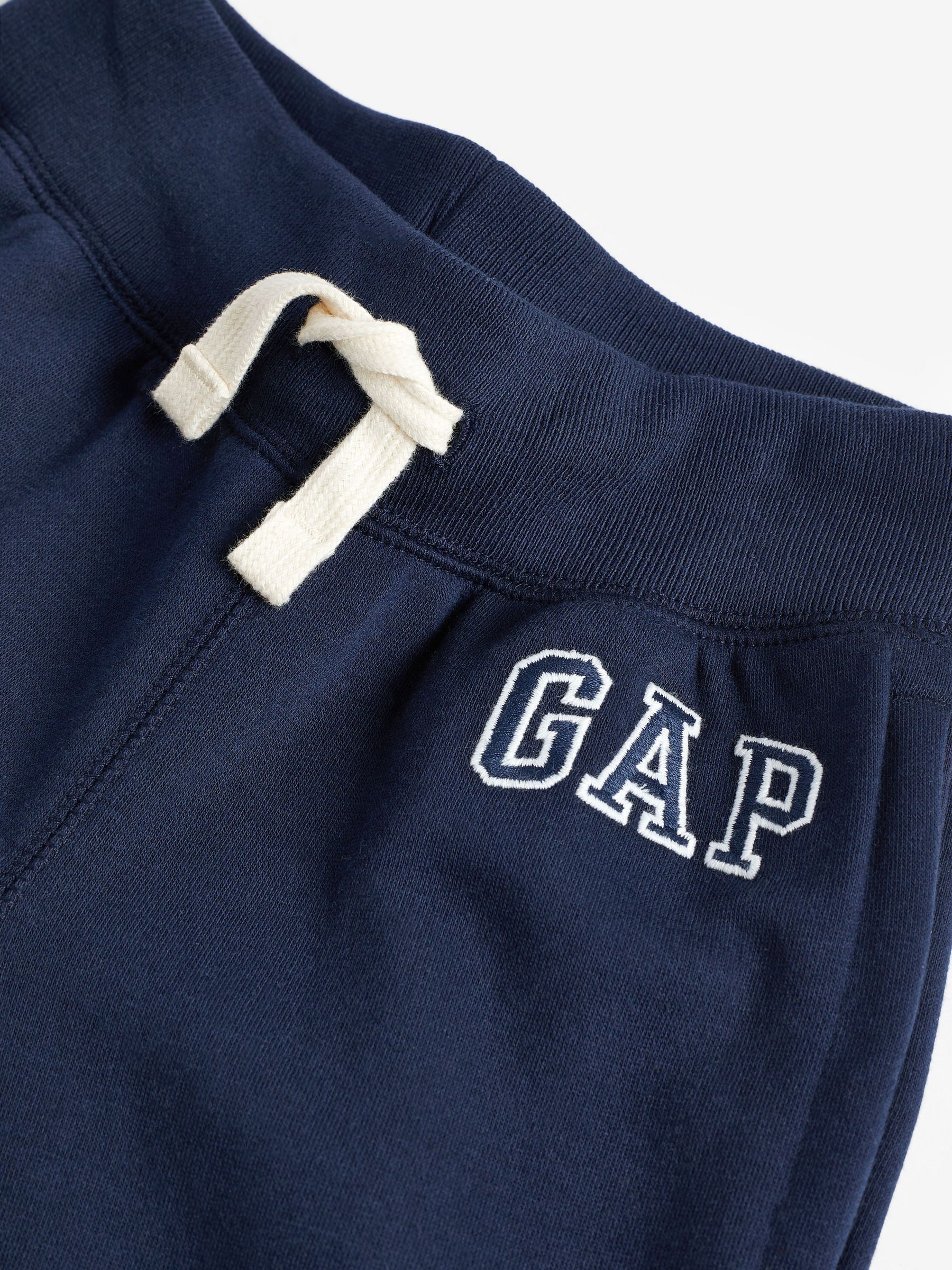 Navy Blue Vintage Logo Fleece-Lined Joggers (4-13yrs) - Image 8 of 8