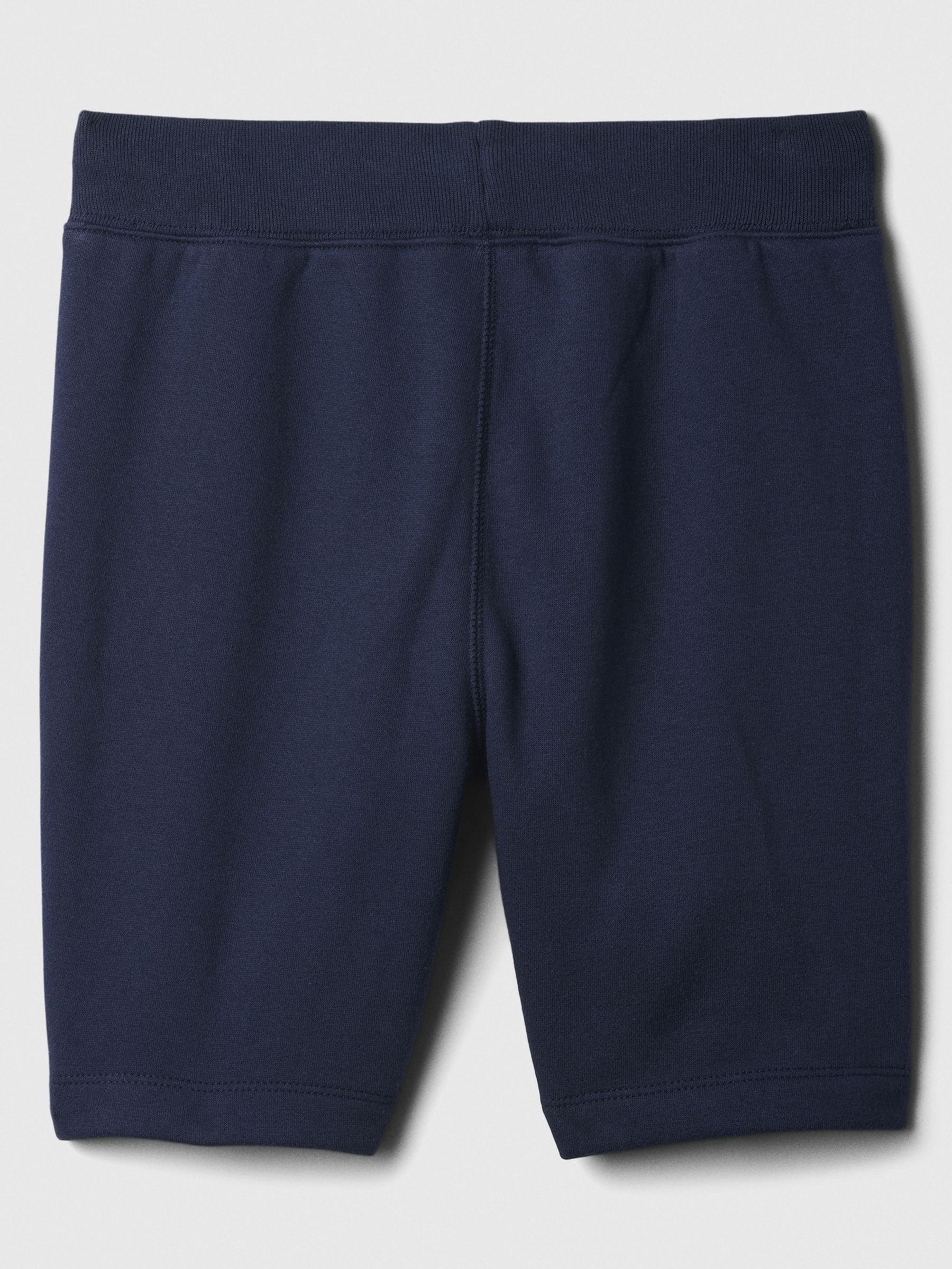 Navy Blue Pull On Logo Jogger Shorts (4-13yrs) - Image 2 of 4