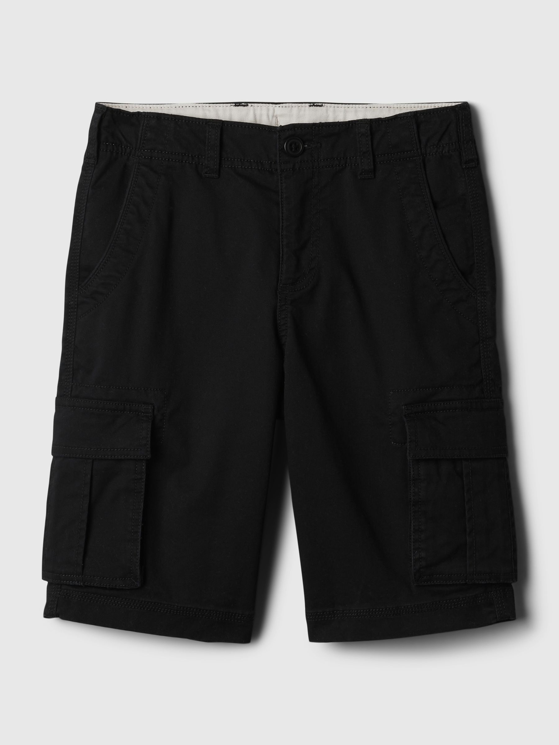Black Cargo Shorts (5-13yrs) - Image 4 of 5