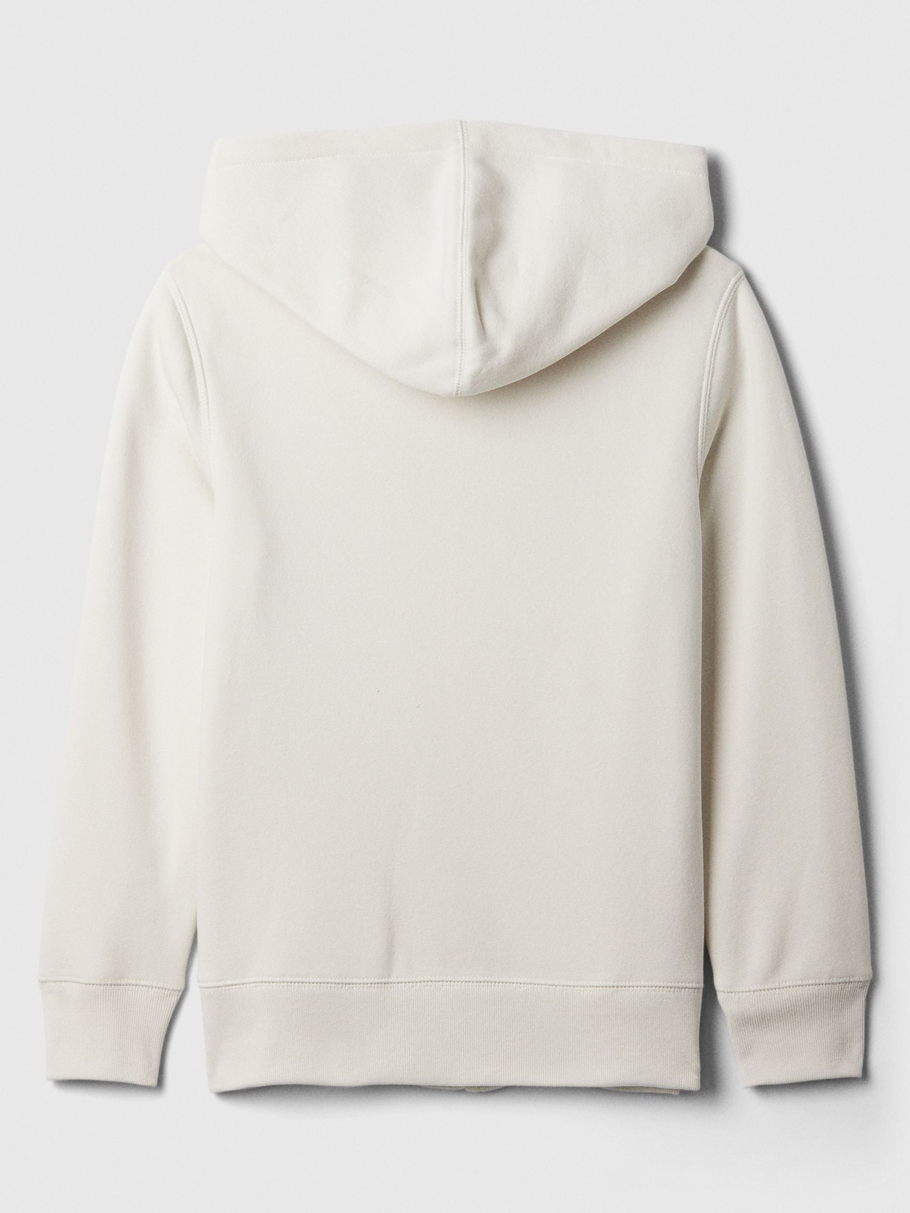 Cream Logo Zip Up Hoodie (4-13yrs) - Image 2 of 2