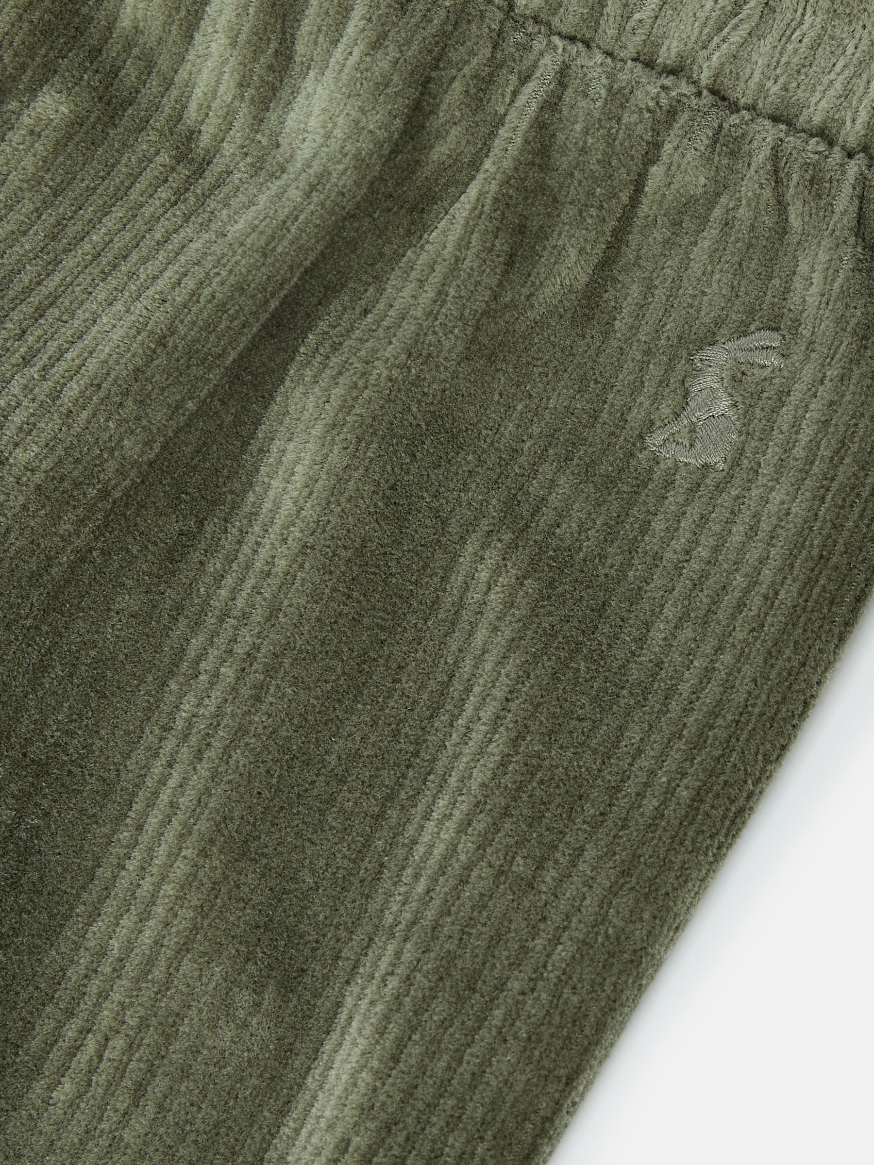 Girls' Giddy Up Khaki Green Stretch Cord Legging - Image 2 of 4