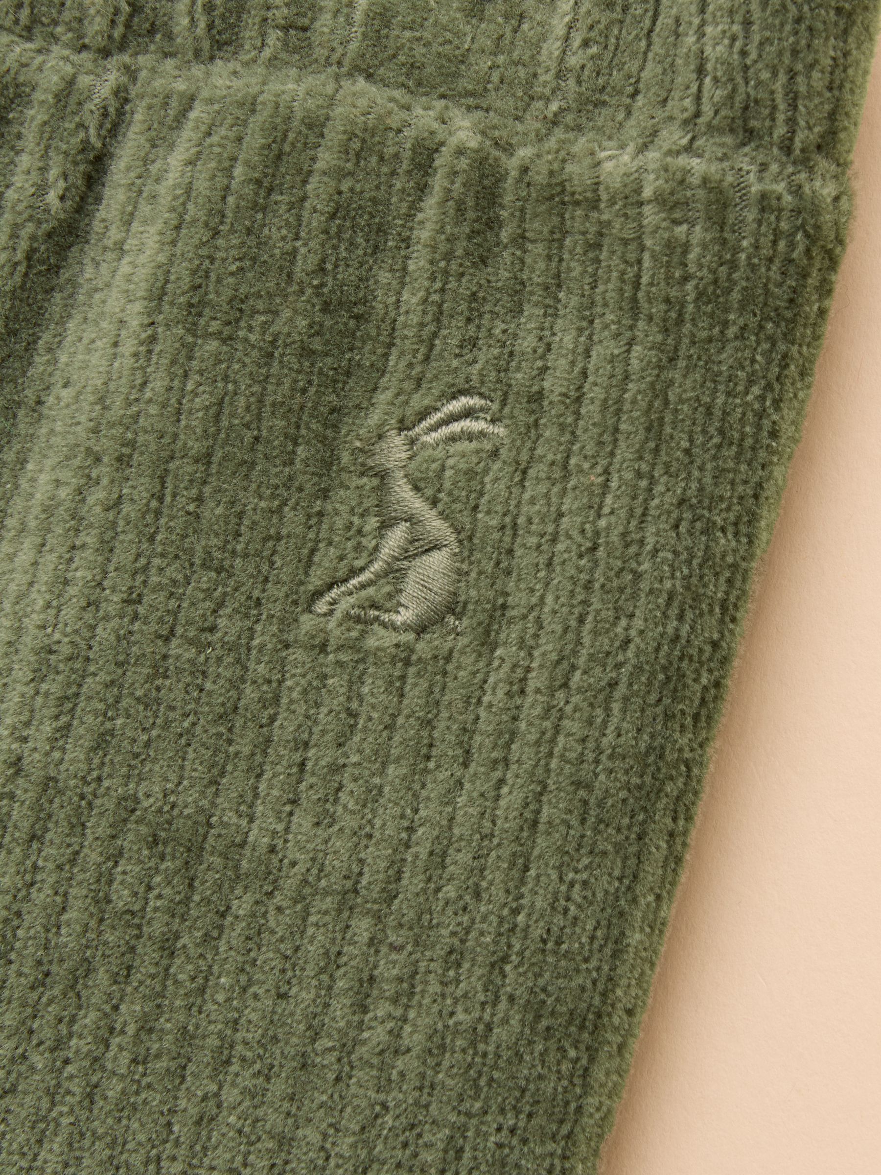 Girls' Giddy Up Khaki Green Stretch Cord Legging - Image 6 of 8