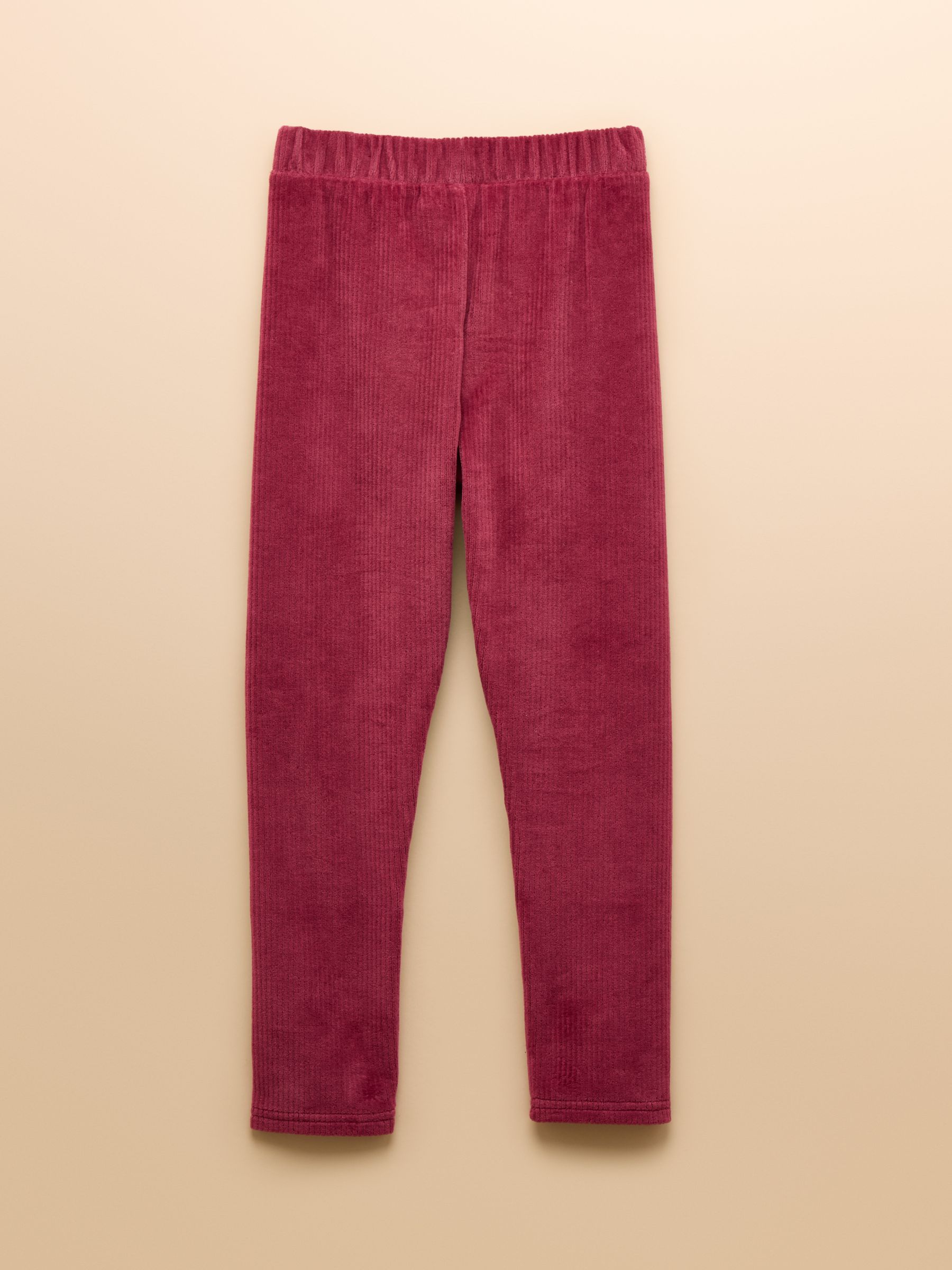 Girls' Giddy Up Berry Red Stretch Cord Legging - Image 5 of 9