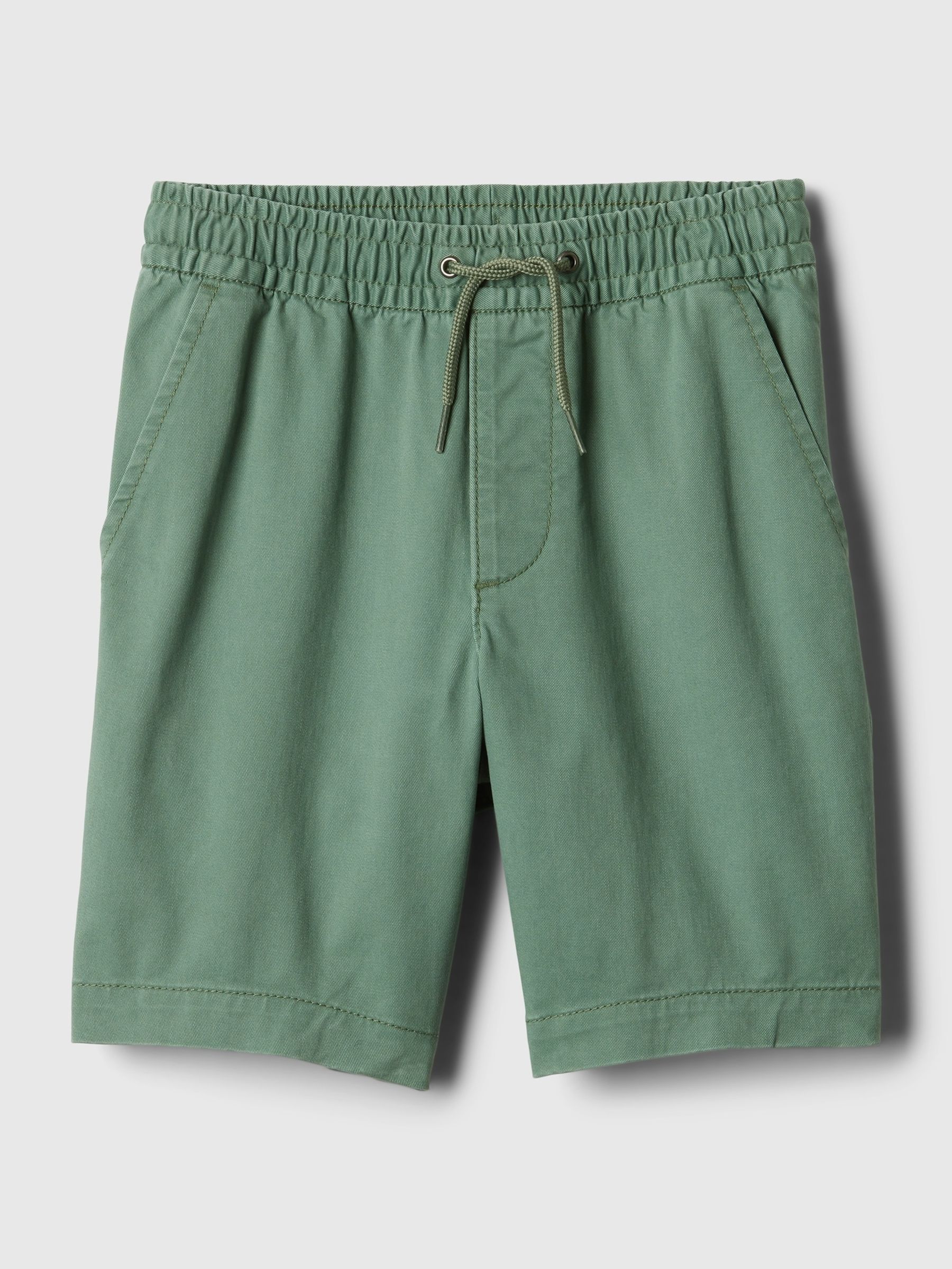 Green Cotton Twill Easy Pull On Short (4-13yrs) - Image 4 of 5