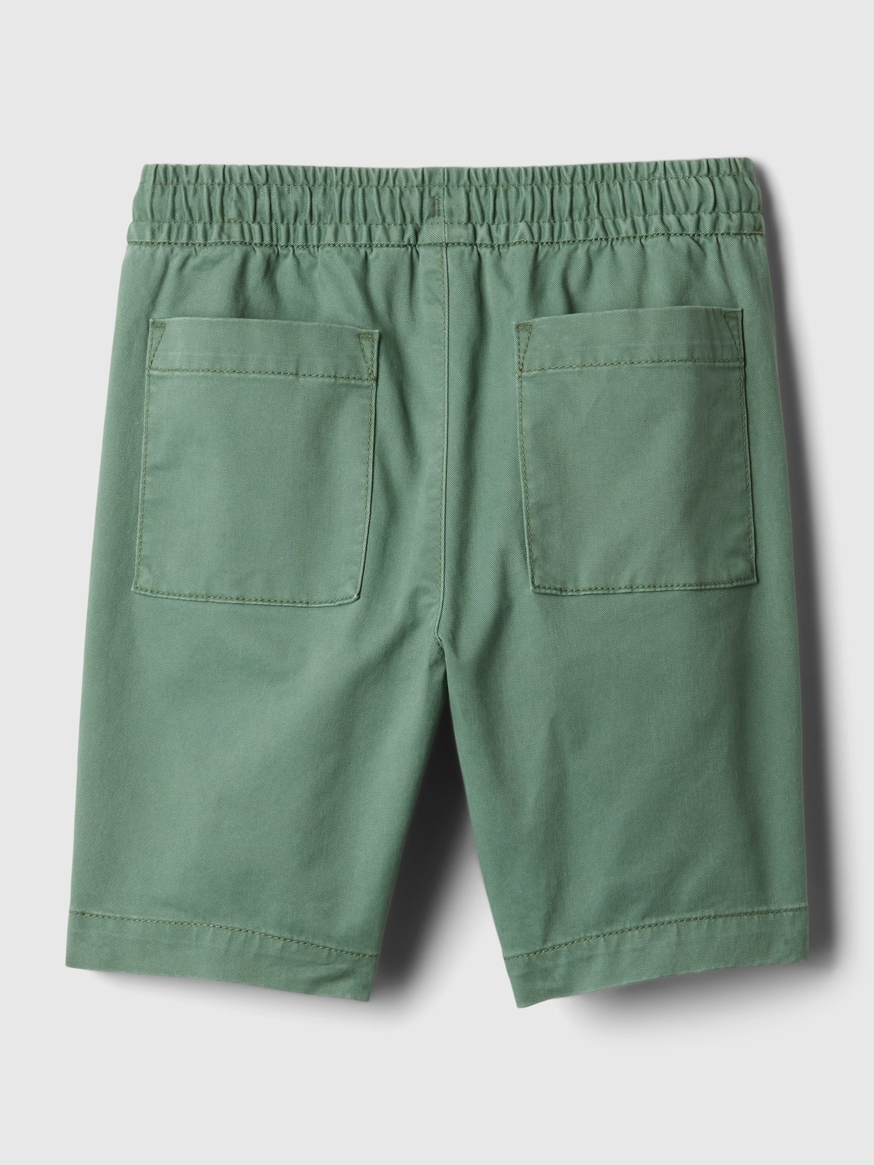 Green Cotton Twill Easy Pull On Short (4-13yrs) - Image 5 of 5