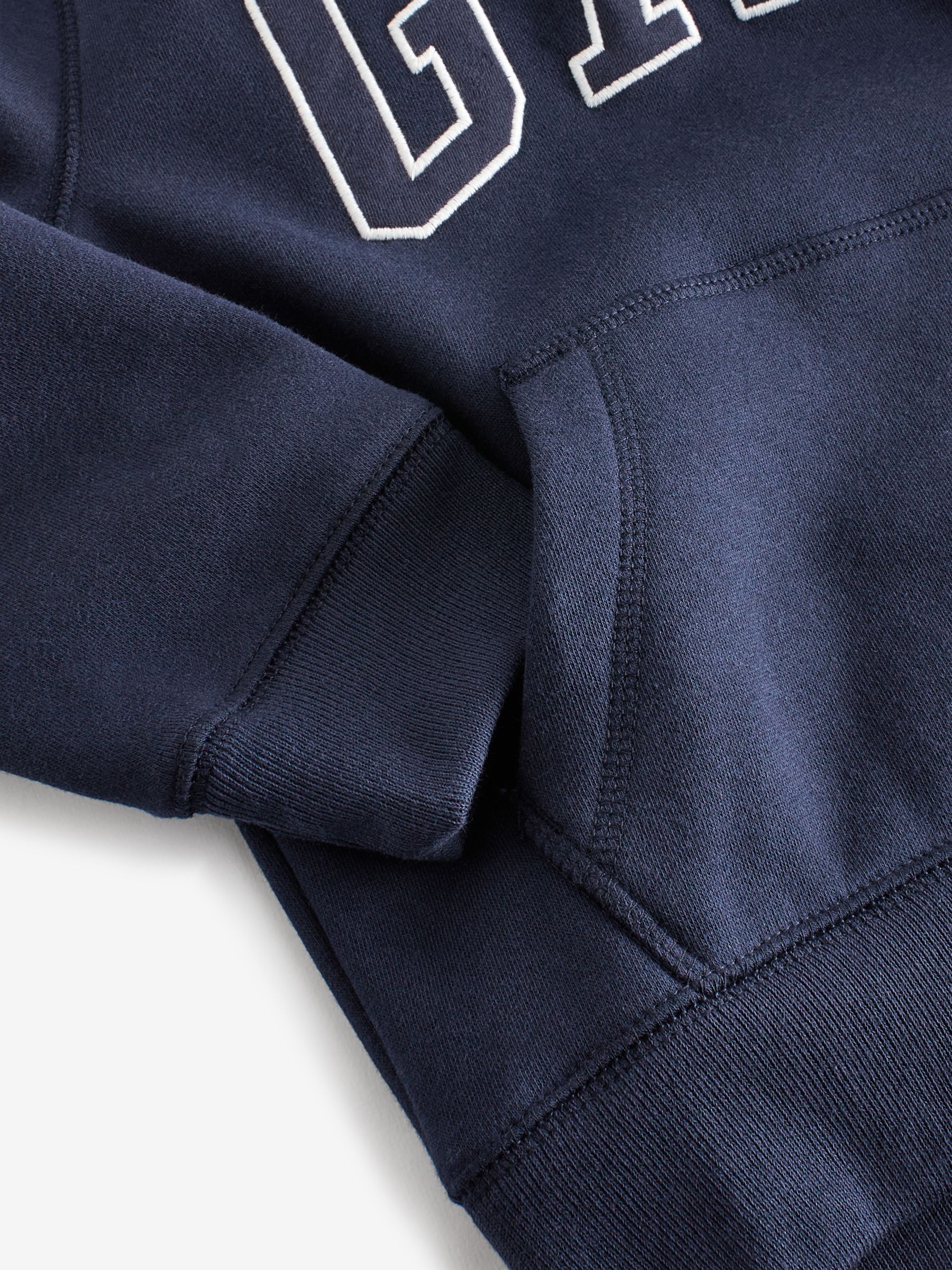Navy Blue Logo Hoodie (4-13yrs) - Image 12 of 13