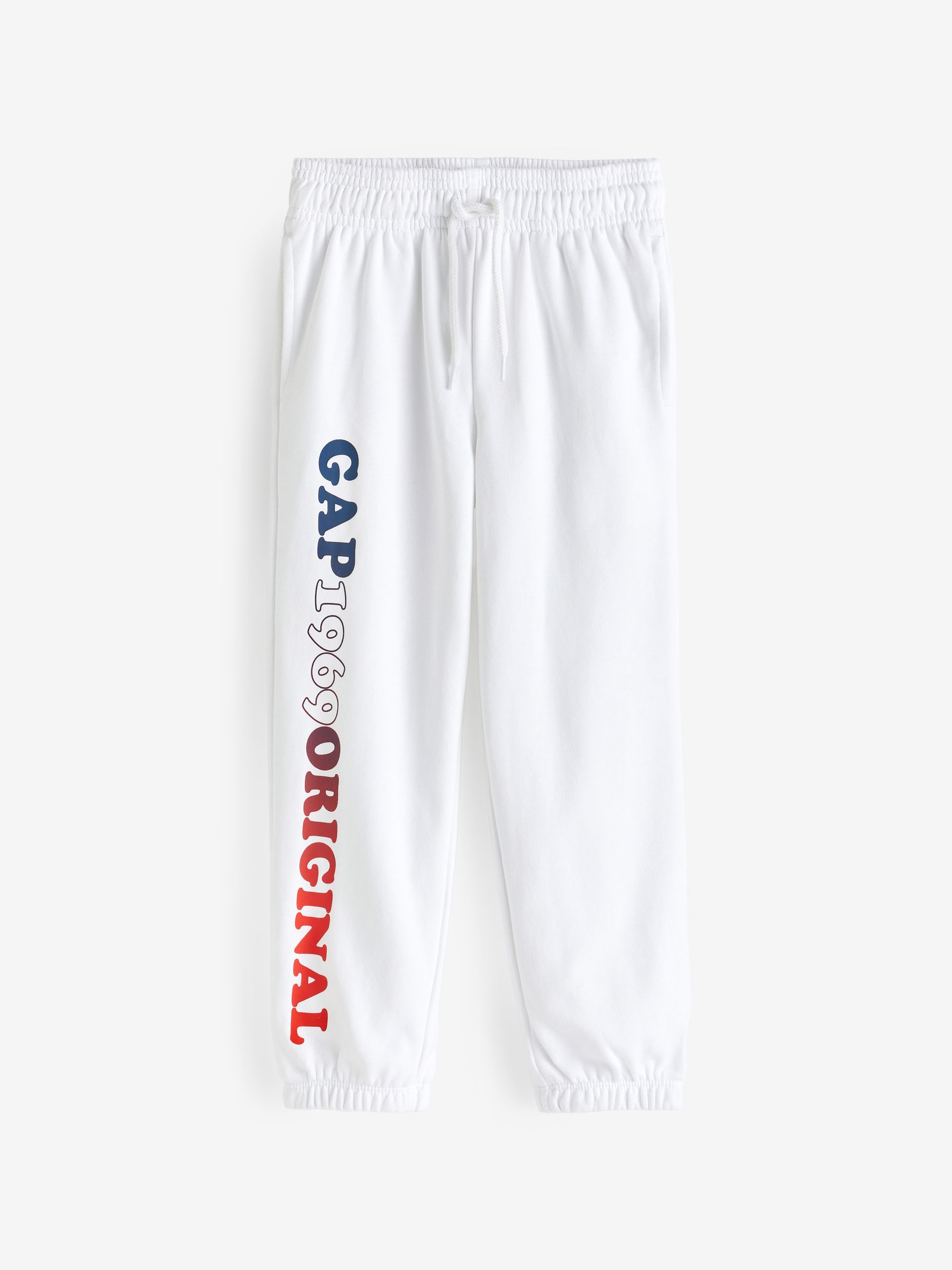 White 1969 Logo Pull On Joggers (4-13yrs) - Image 1 of 1