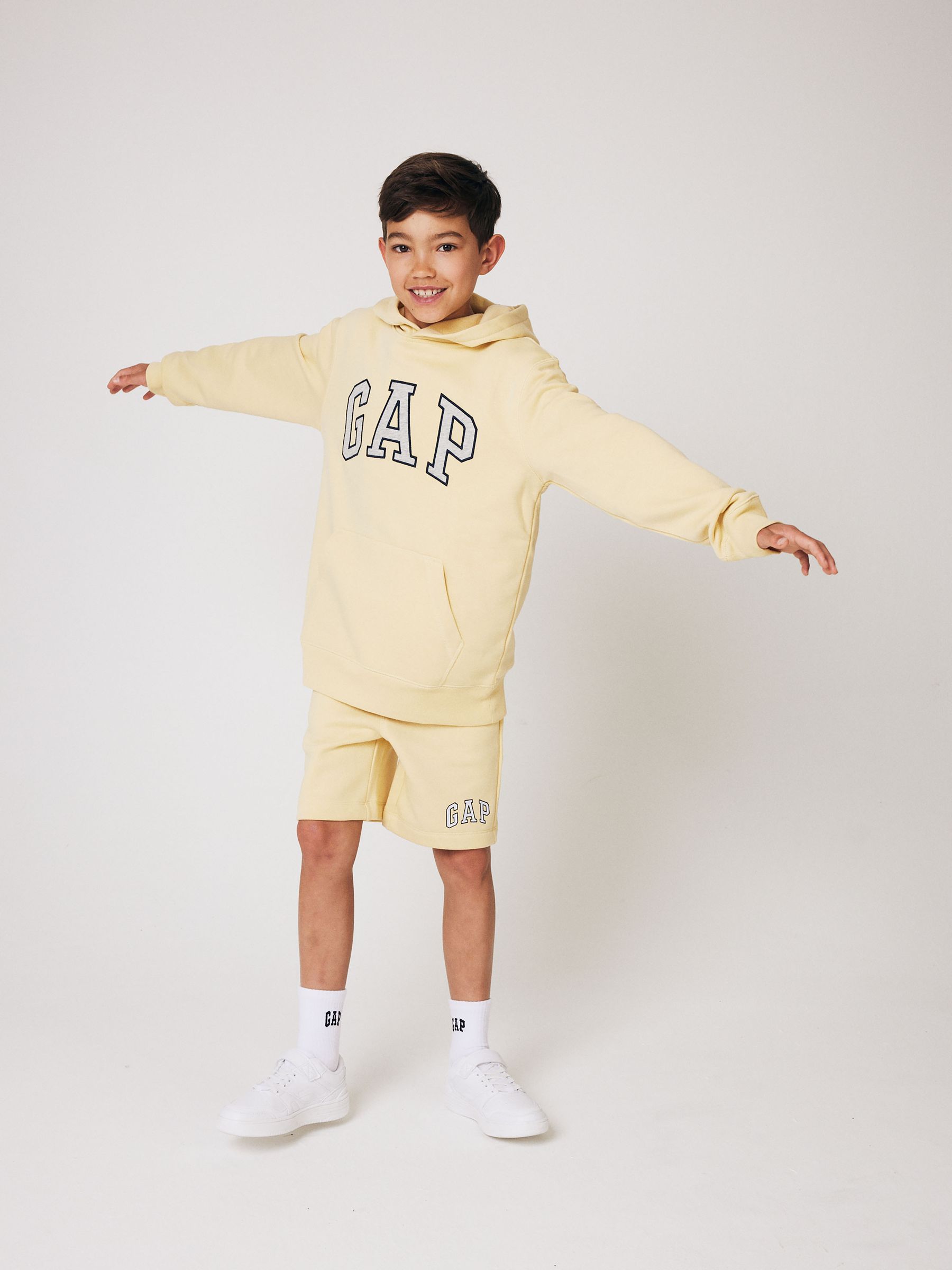 Yellow Logo Hoodie (4-13yrs) - Image 4 of 6
