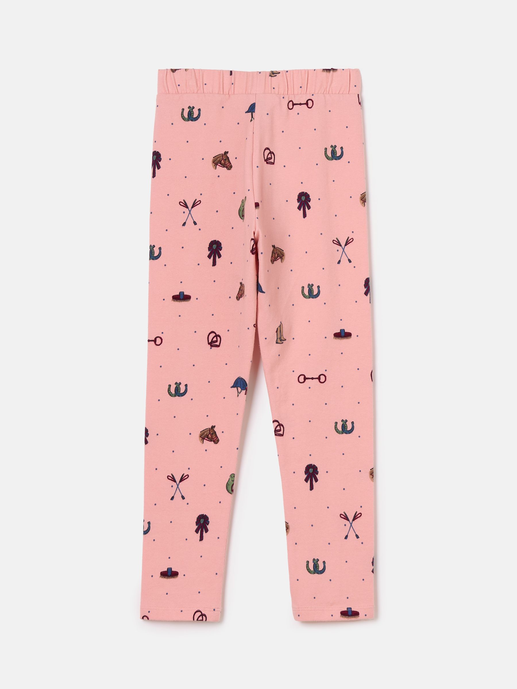 Girls' Dee Dee Pink Horse Print Leggings - Image 3 of 3