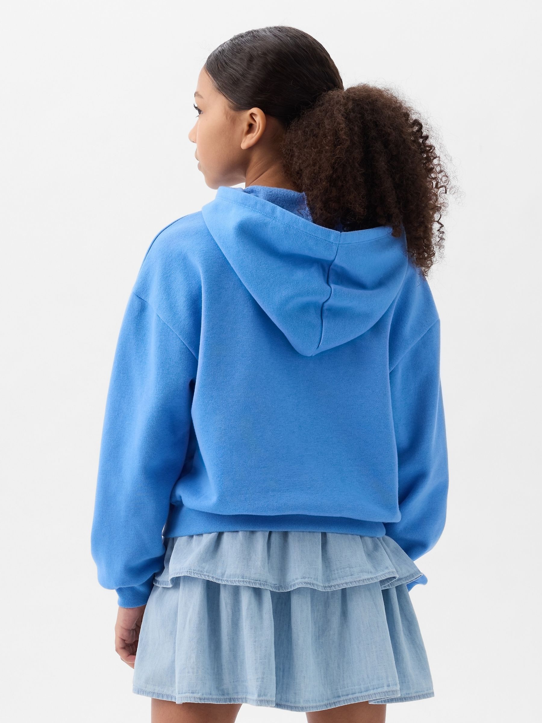 Blue Arch Logo Hoodie (4-13yrs) - Image 2 of 4