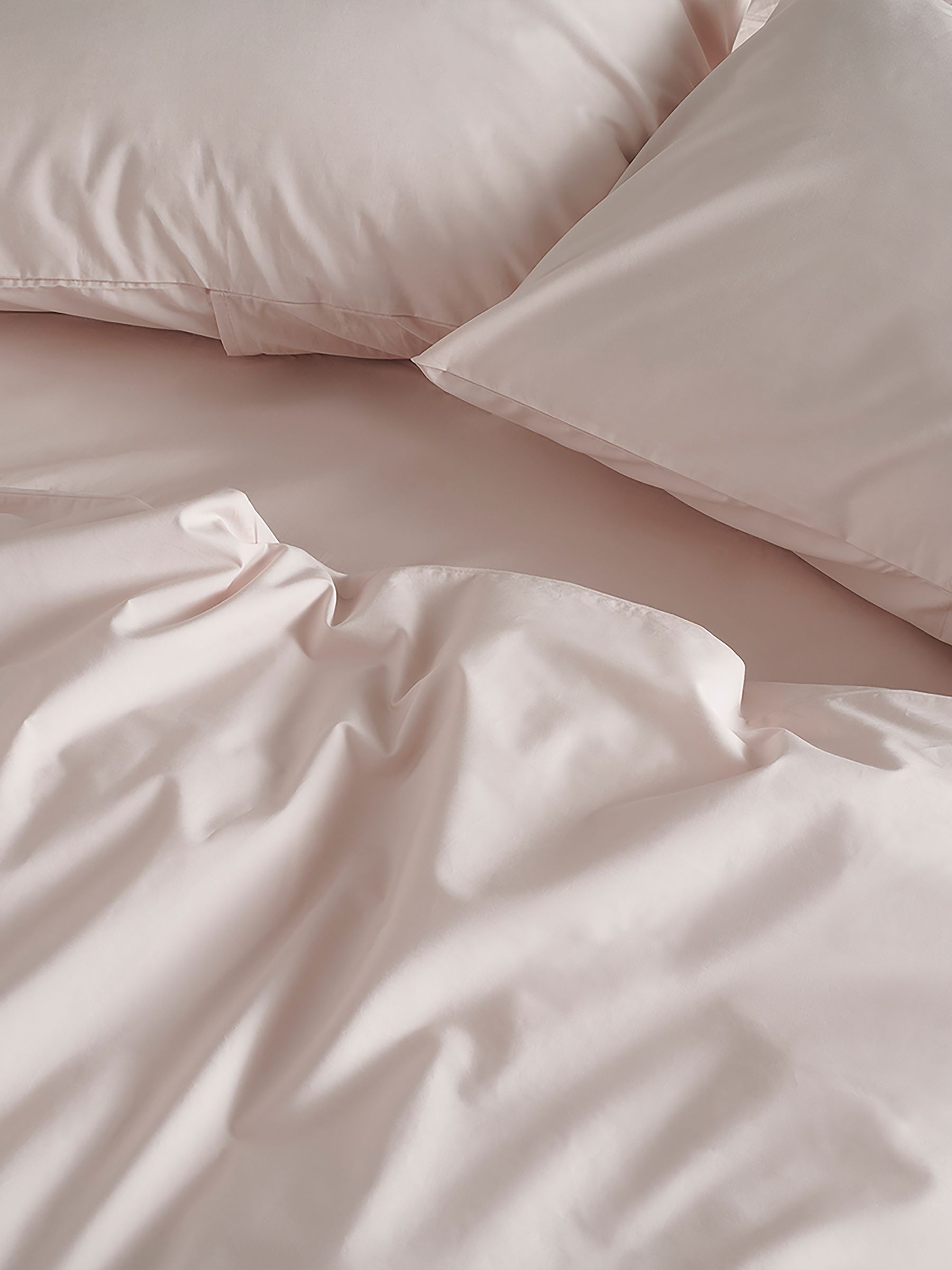 Bedfolk Set of 2 Pink Luxe 100% Cotton King Pillowcases - Image 2 of 5