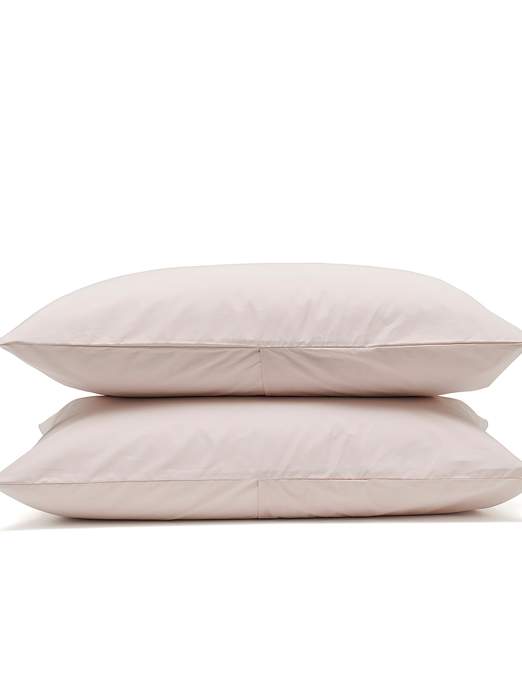 Bedfolk Set of 2 Pink Luxe 100% Cotton King Pillowcases - Image 4 of 5
