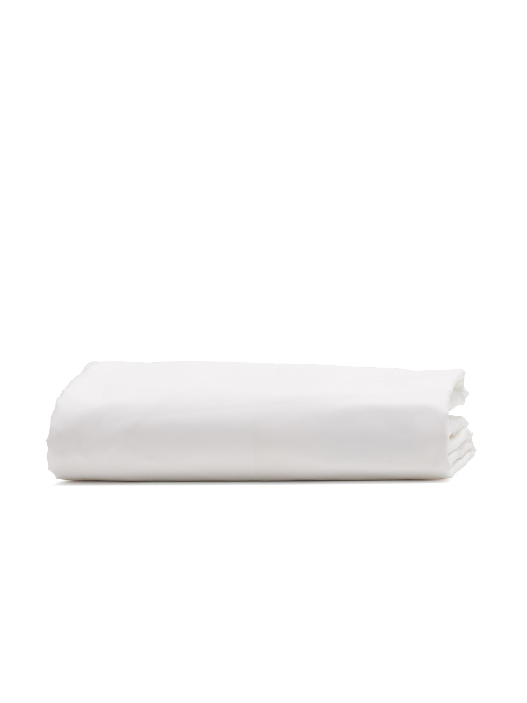 Bedfolk White Classic 100% Cotton Fitted Sheet - Image 4 of 4