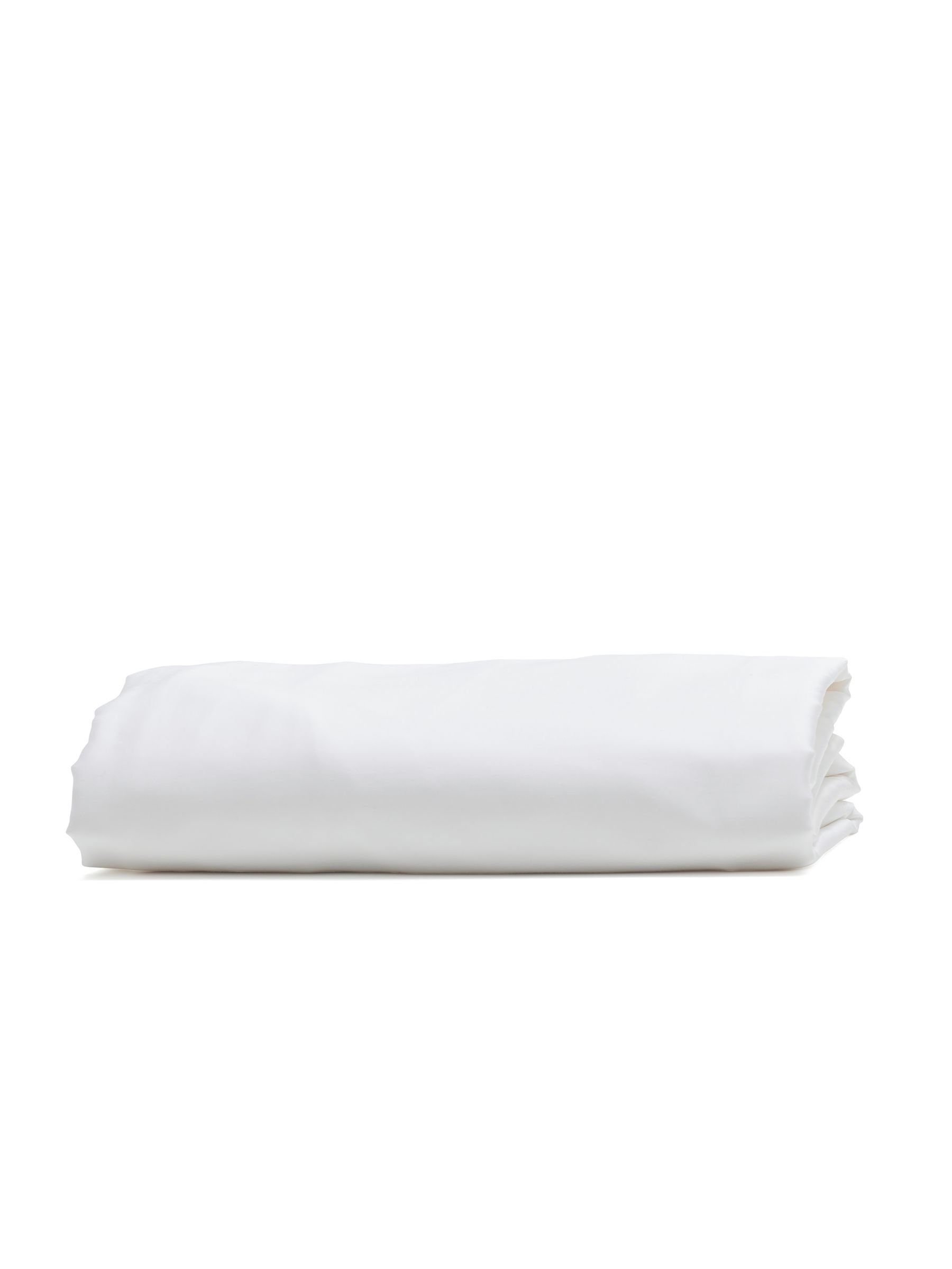 Bedfolk White 100% Cotton Luxe Deep Fitted Sheet - Image 4 of 4