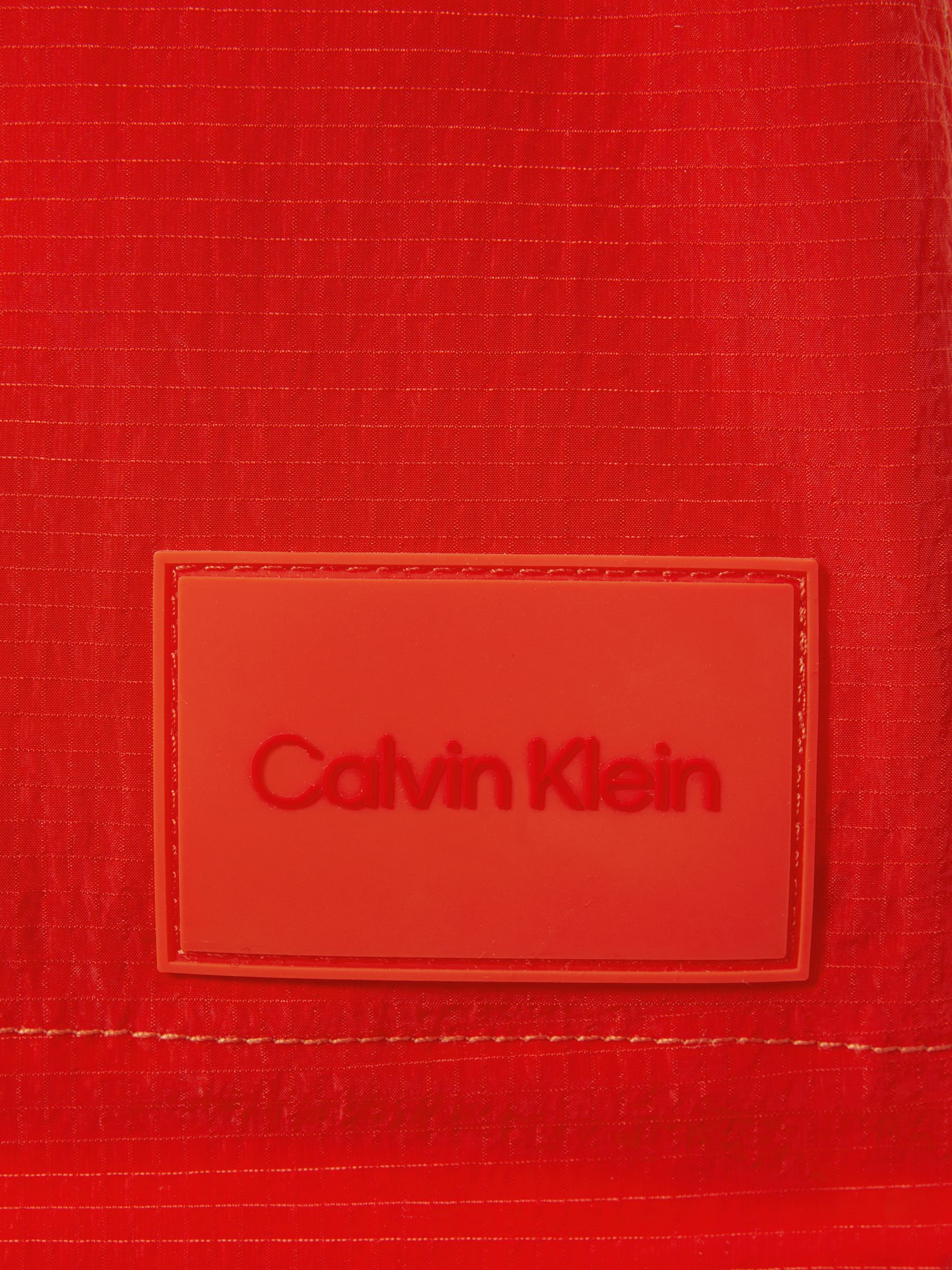 Calvin Klein Underwear Drawstring Swim Shorts in Orange - Image 2 of 2 Calvin Klein Underwear Drawstring Swim Shorts in Orange - Image 2 of 2