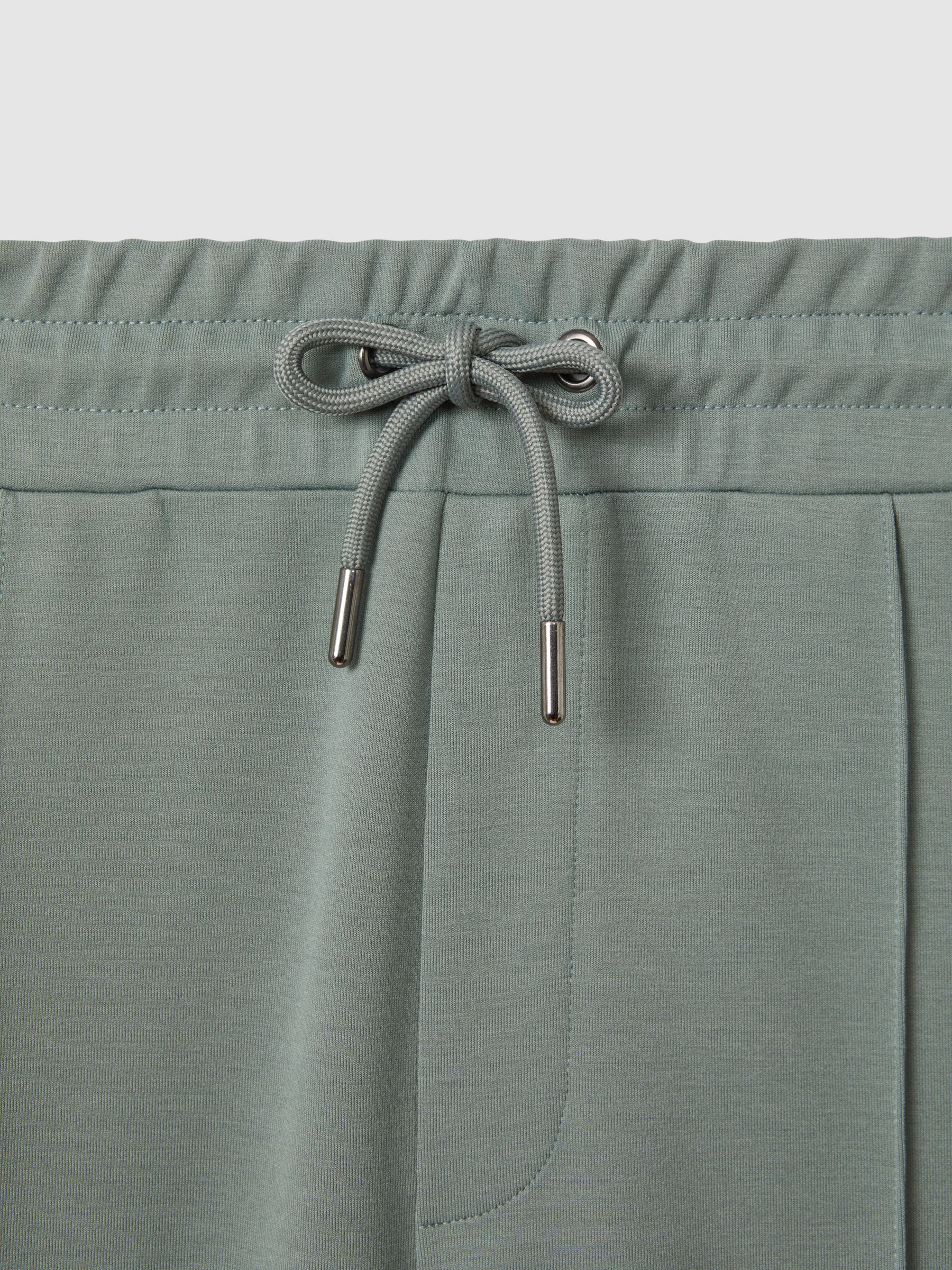 Interlock Jersey Joggers in Sage - Image 6 of 6