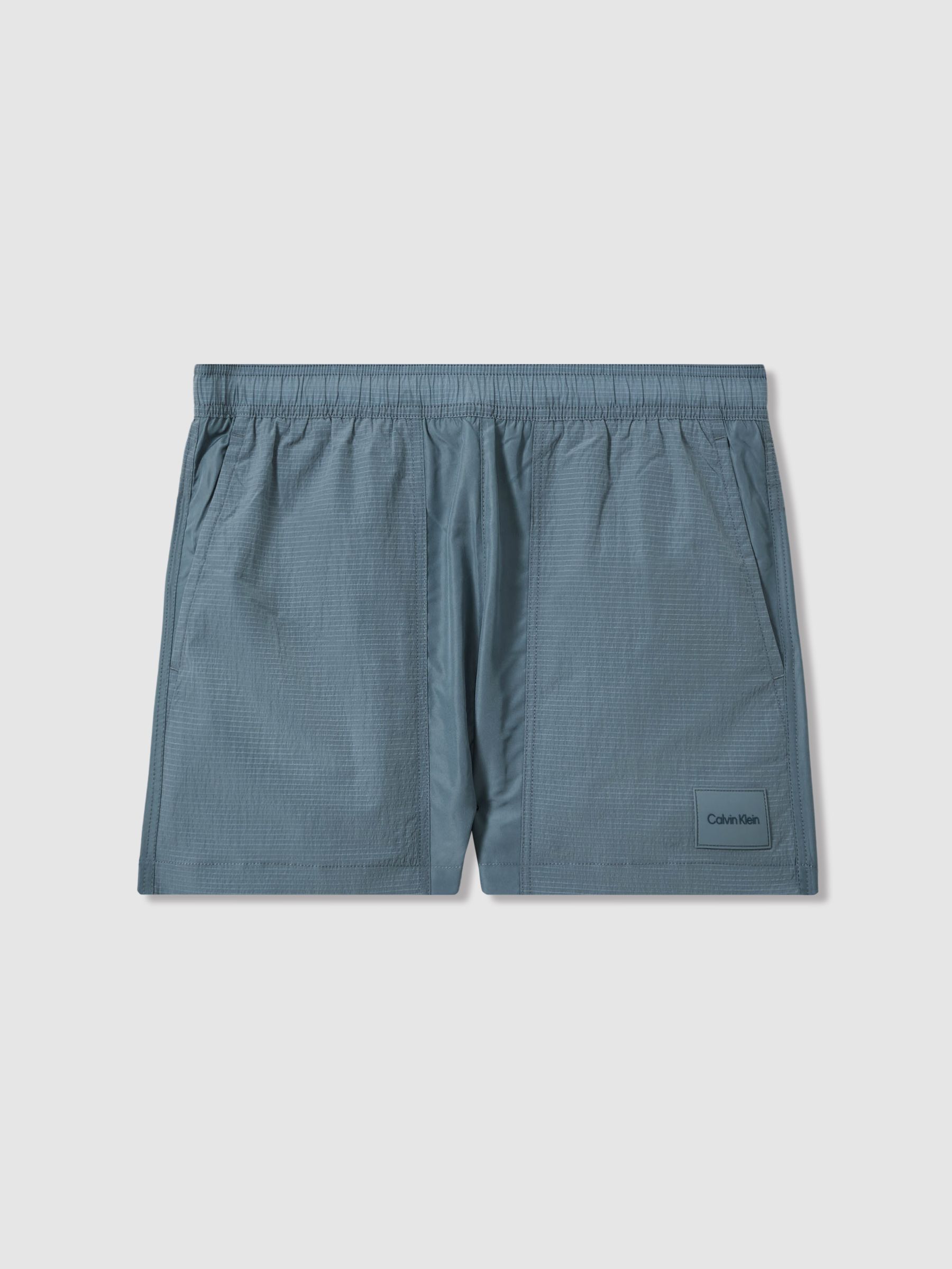 Calvin Klein Underwear Drawstring Swim Shorts in Blue - Image 1 of 3