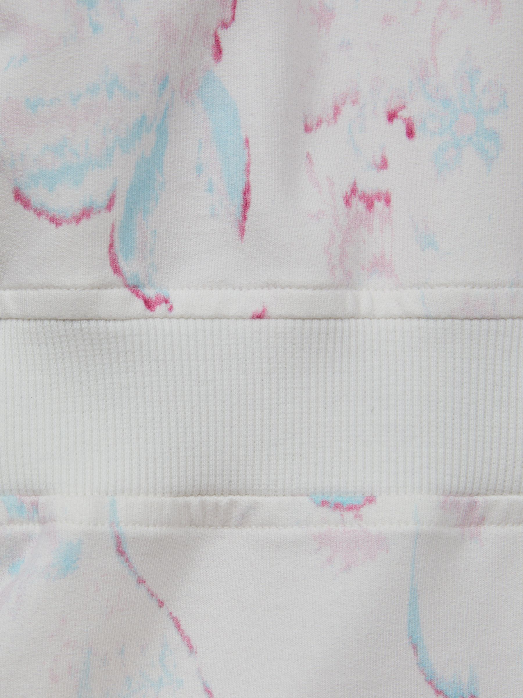 9-13 yrs Cotton Jersey Blend Crew Neck Dress in Multi - Image 4 of 5