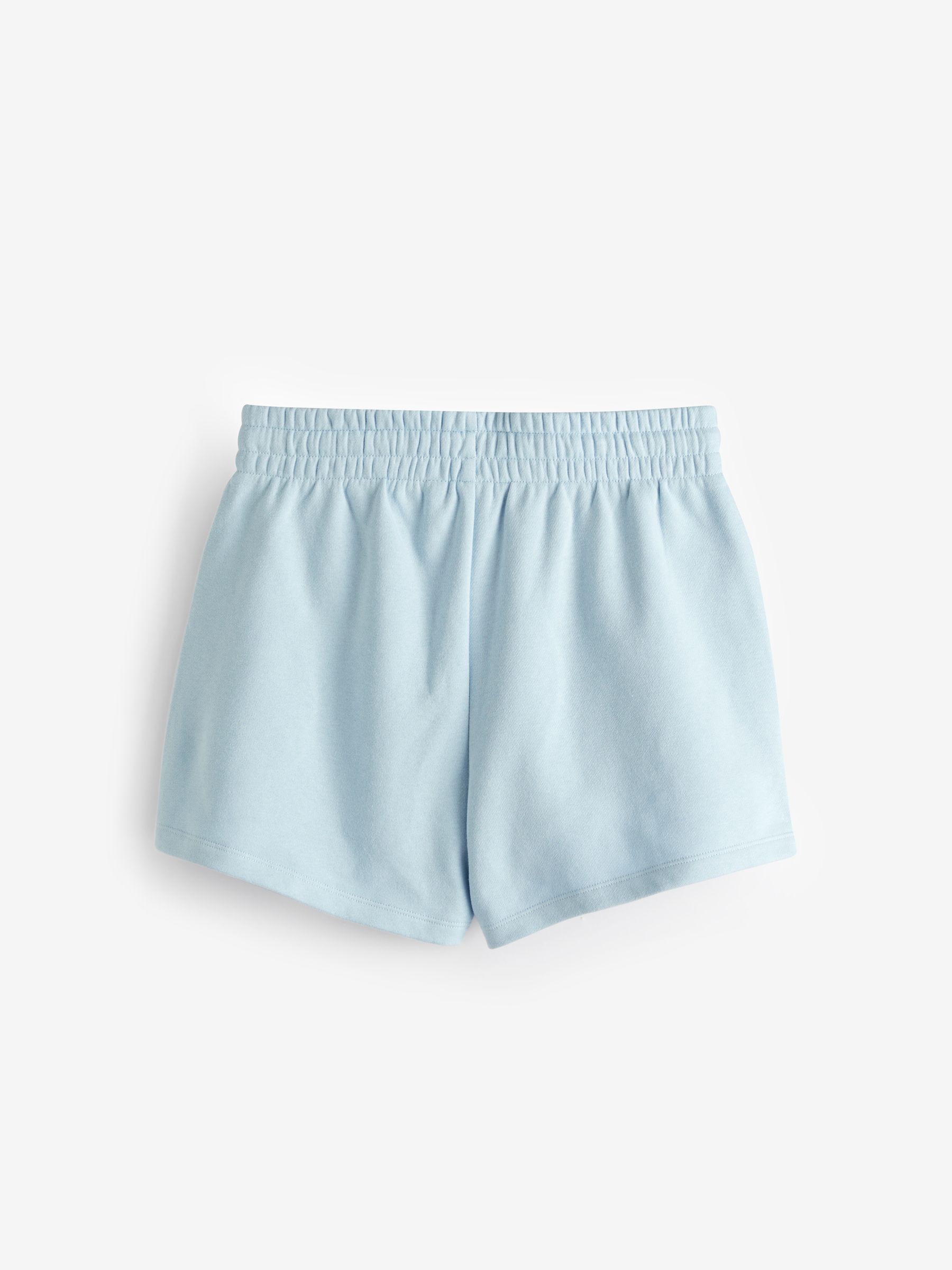 Blue Pull On Logo Jogger Shorts - Image 2 of 3