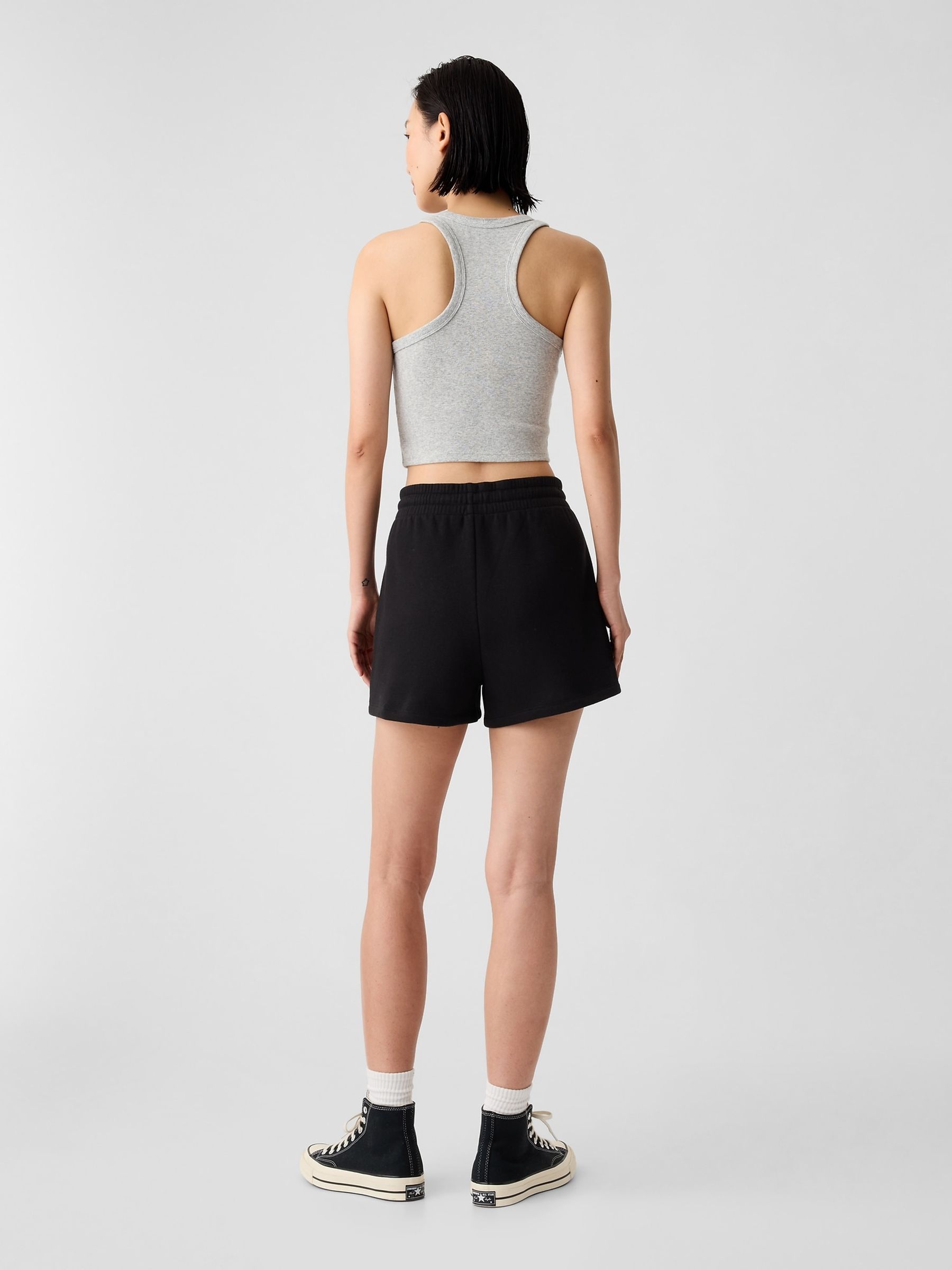 Black Logo Pull On Shorts - Image 2 of 4