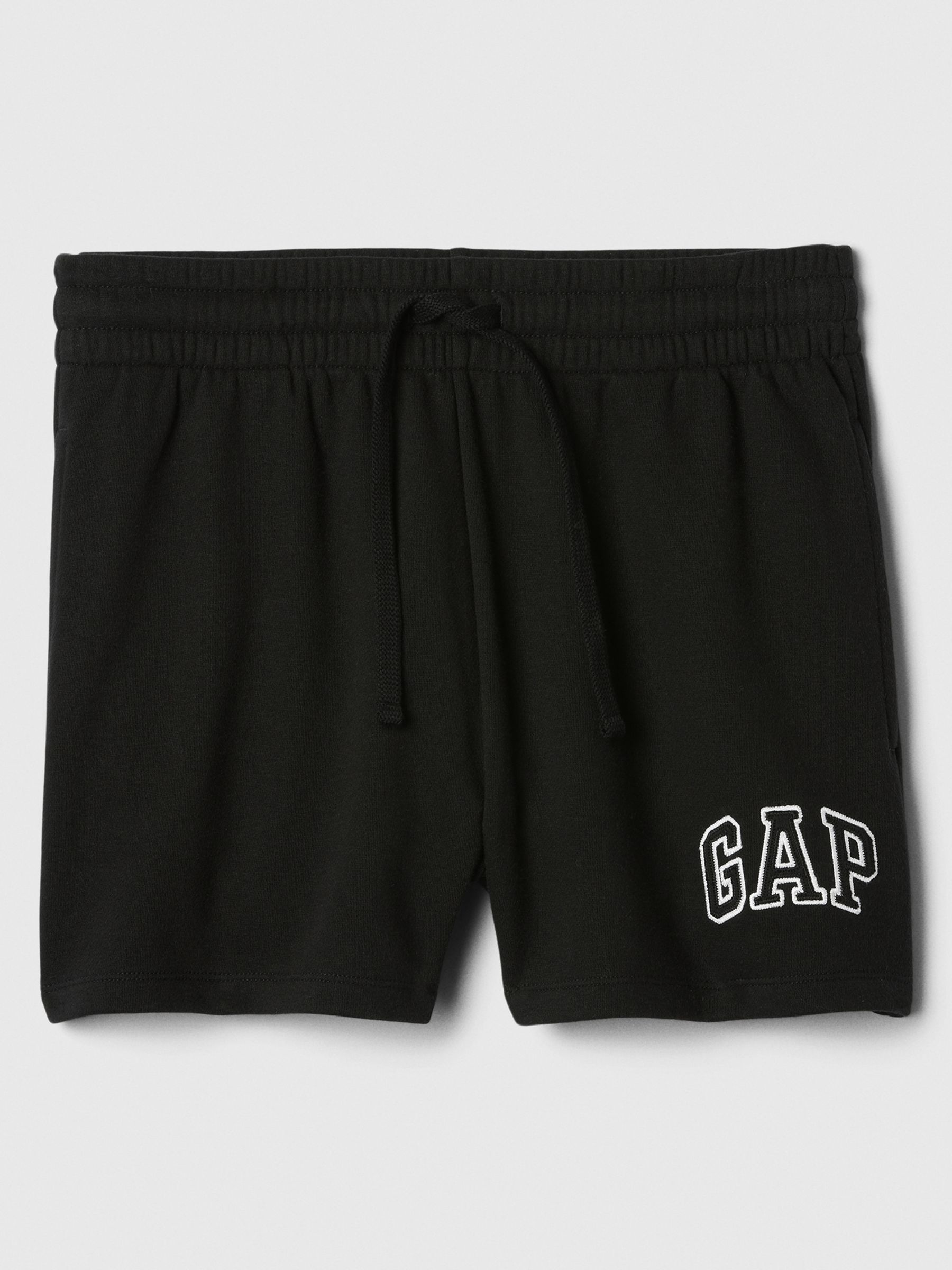 Black Logo Pull On Shorts - Image 3 of 4